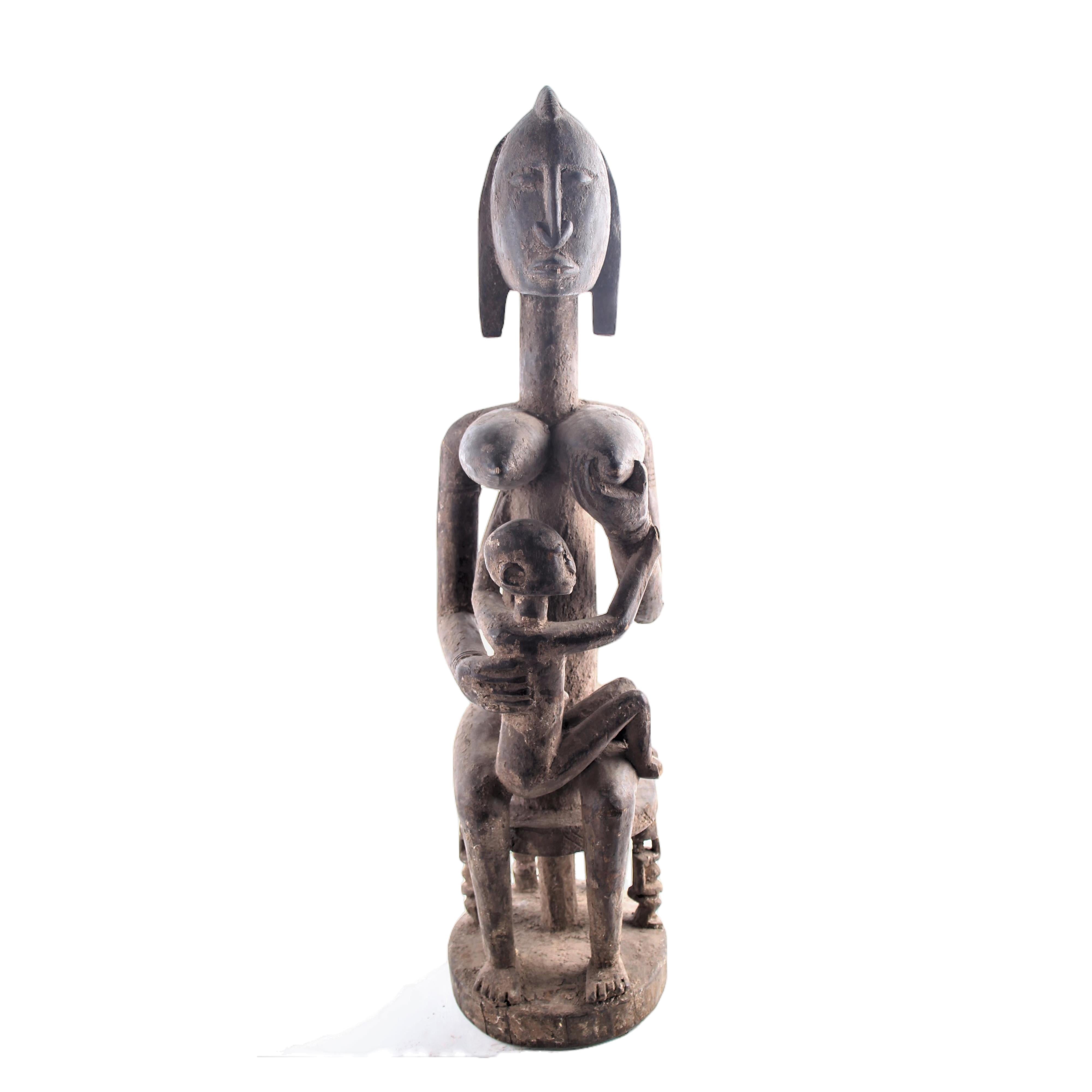 Dogon Tribe Figurine ~24.4" Tall
