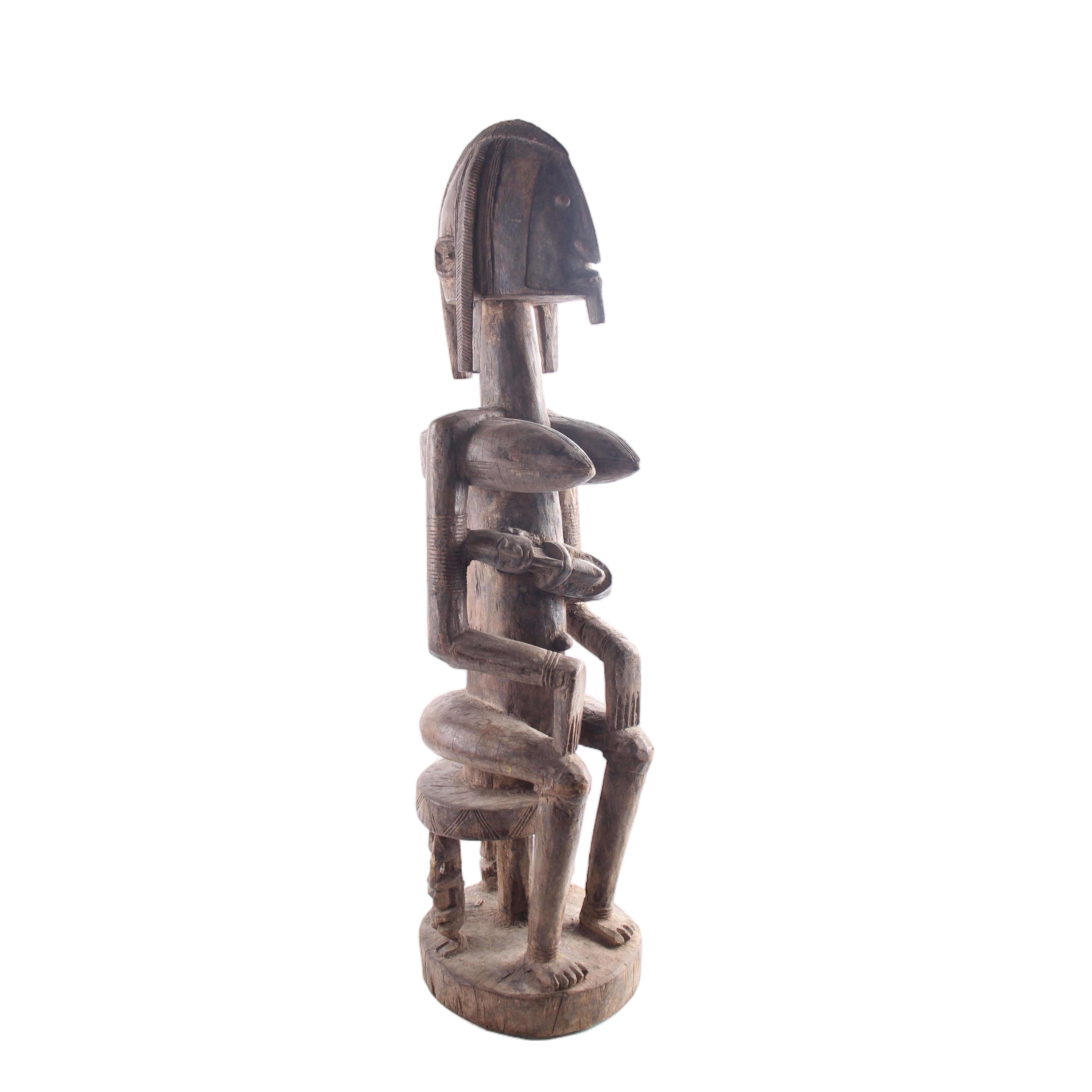 Dogon Tribe Figurine ~24.8" Tall