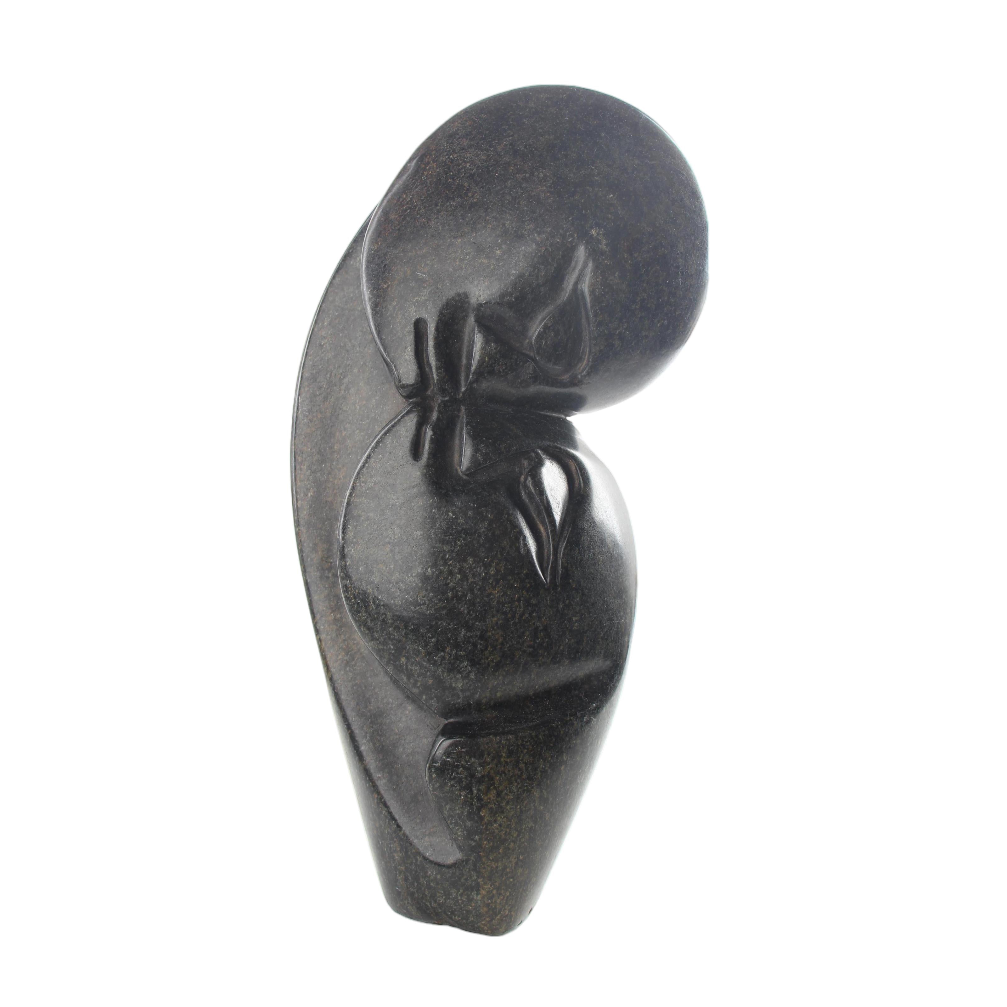 Shona Tribe Serpentine Stone Lovers ~11.4" Tall - Lovers