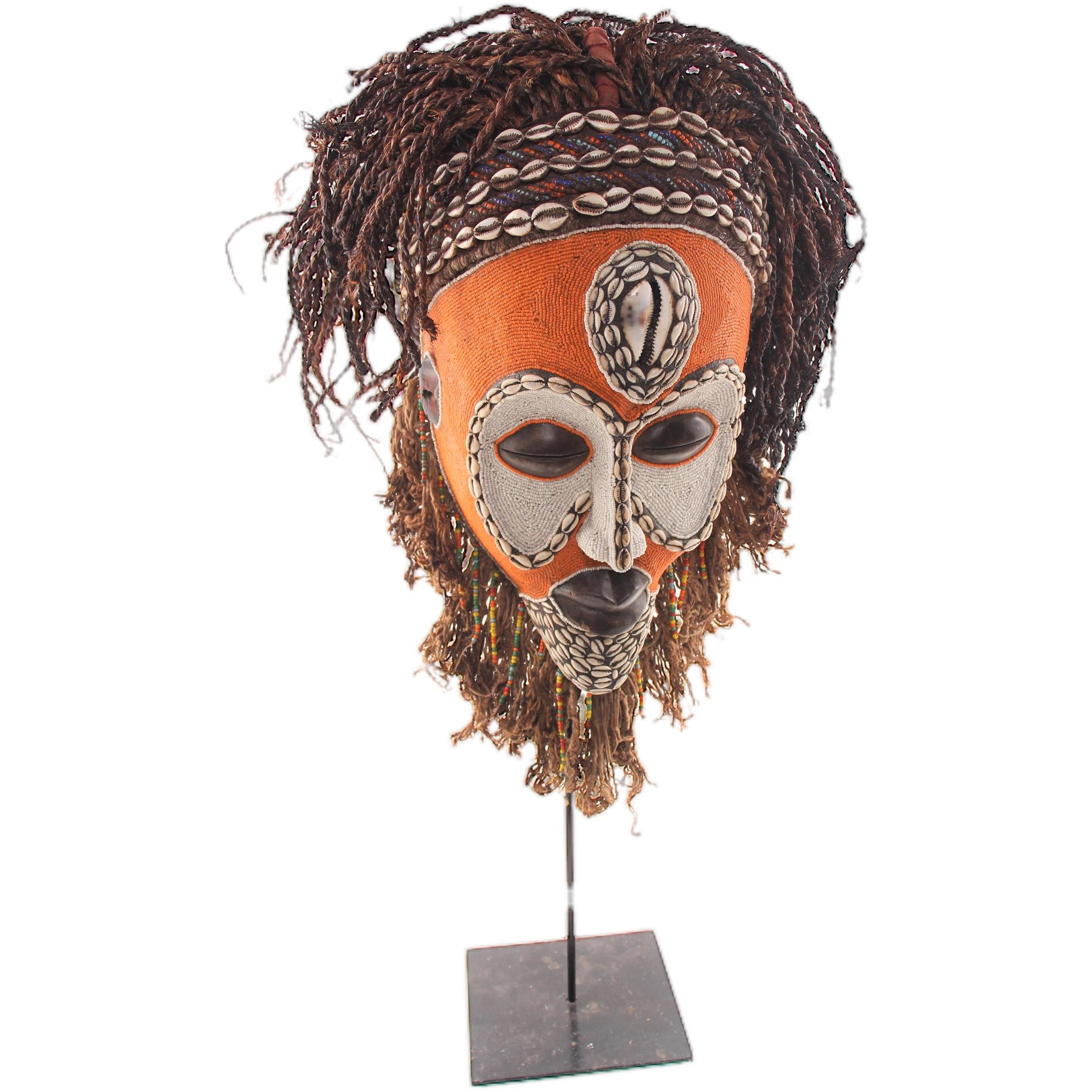 Chokwe Tribe Mask ~34.3" Tall