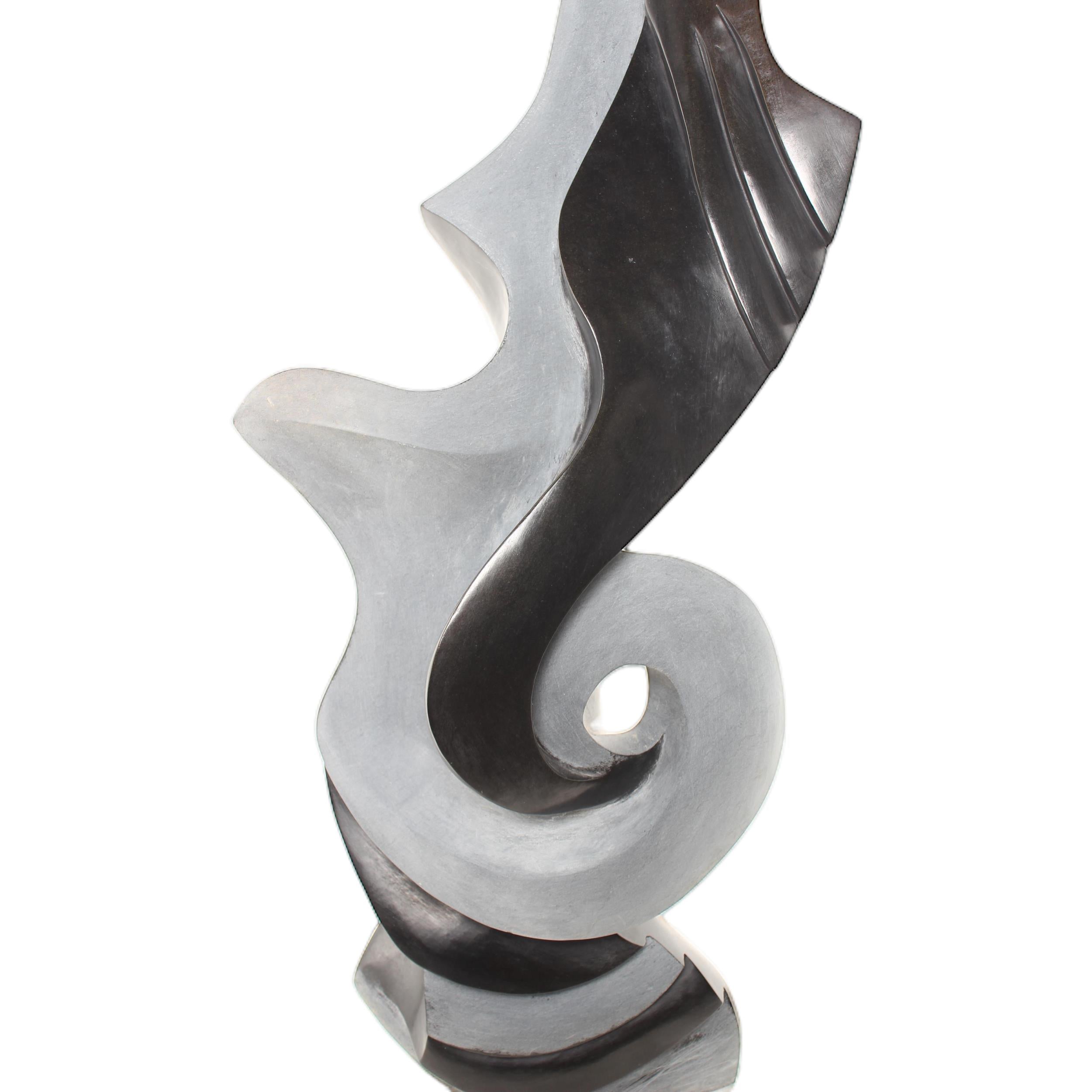 Shona Tribe Springstone Swirl ~41.3" Tall - Swirl