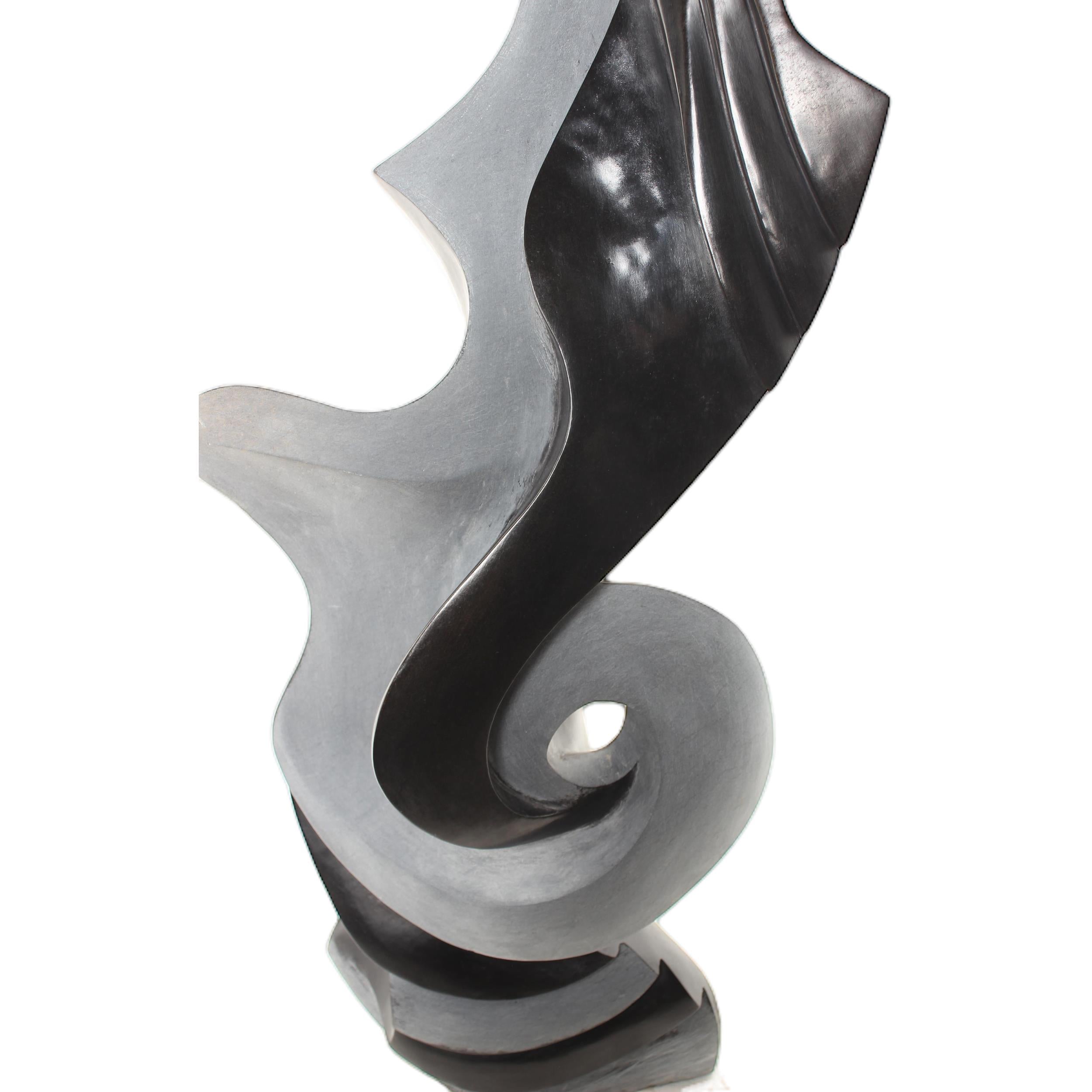 Shona Tribe Springstone Swirl ~41.3" Tall - Swirl