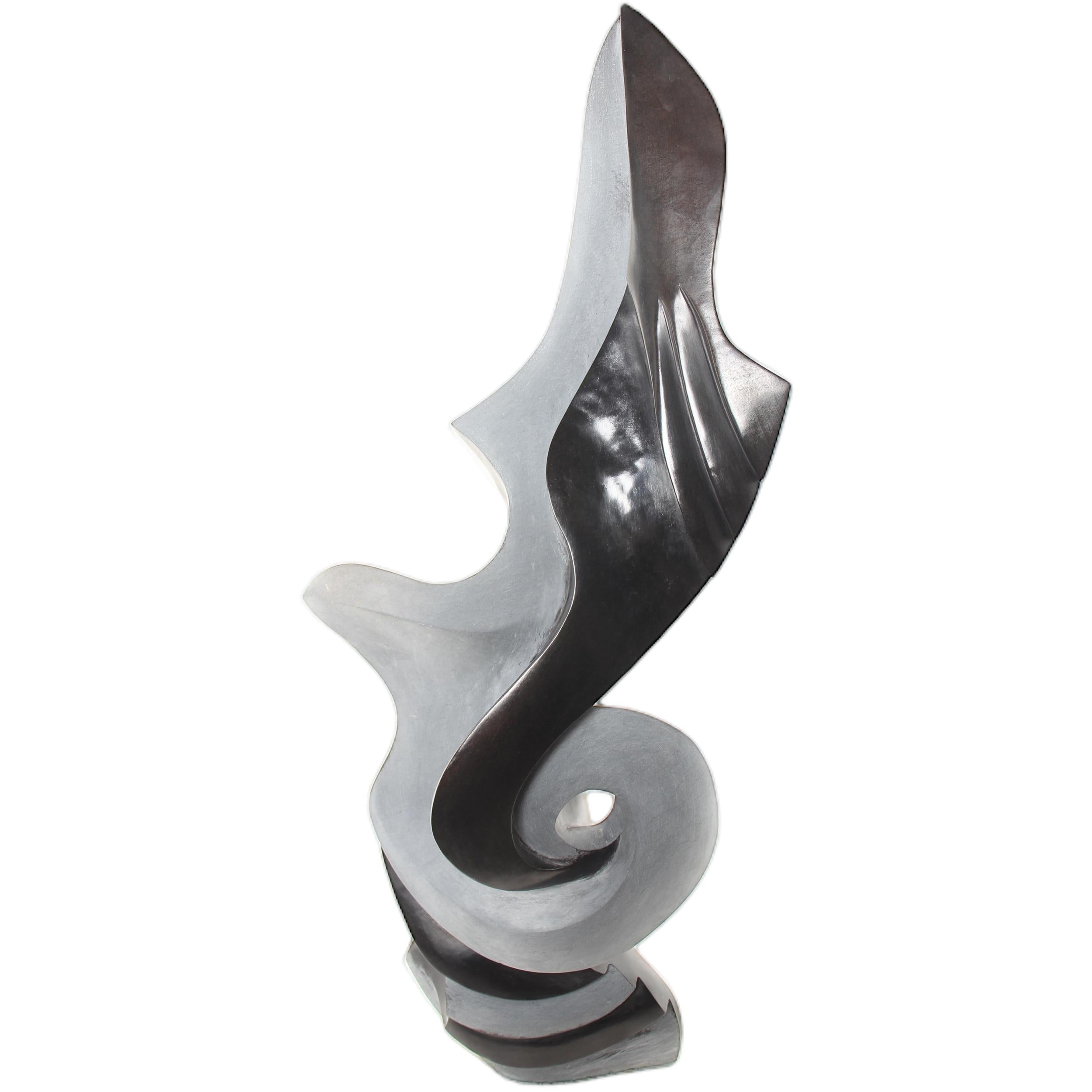 Shona Tribe Springstone Swirl ~41.3" Tall - Swirl