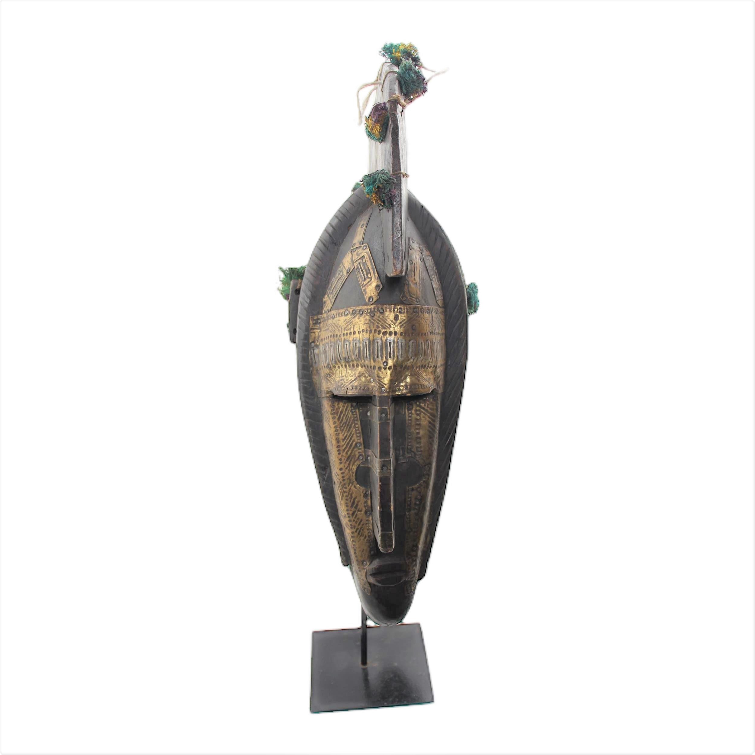 Marka Tribe Mask ~28.0" Tall - Mask