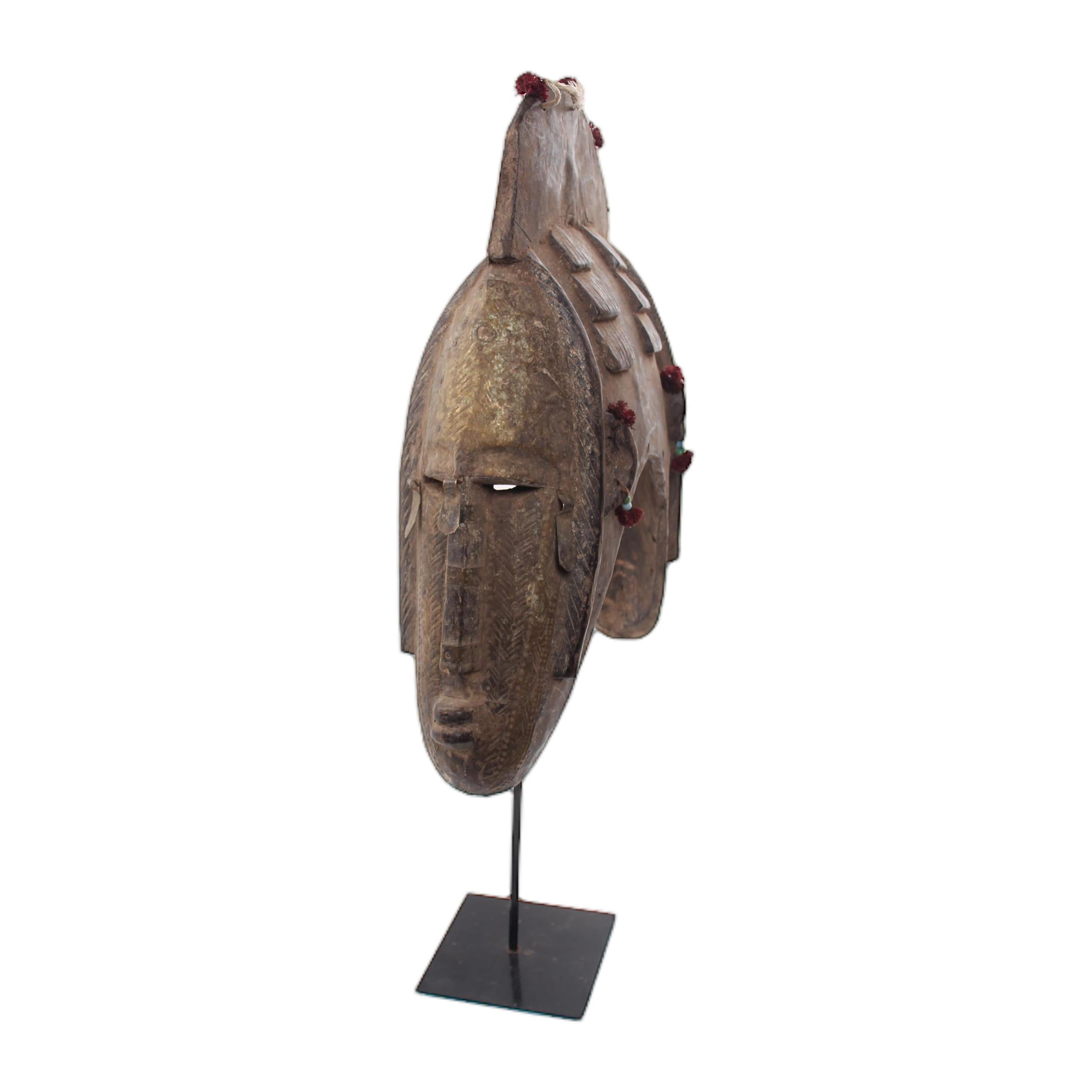 Marka Tribe Mask ~29.5" Tall - Mask