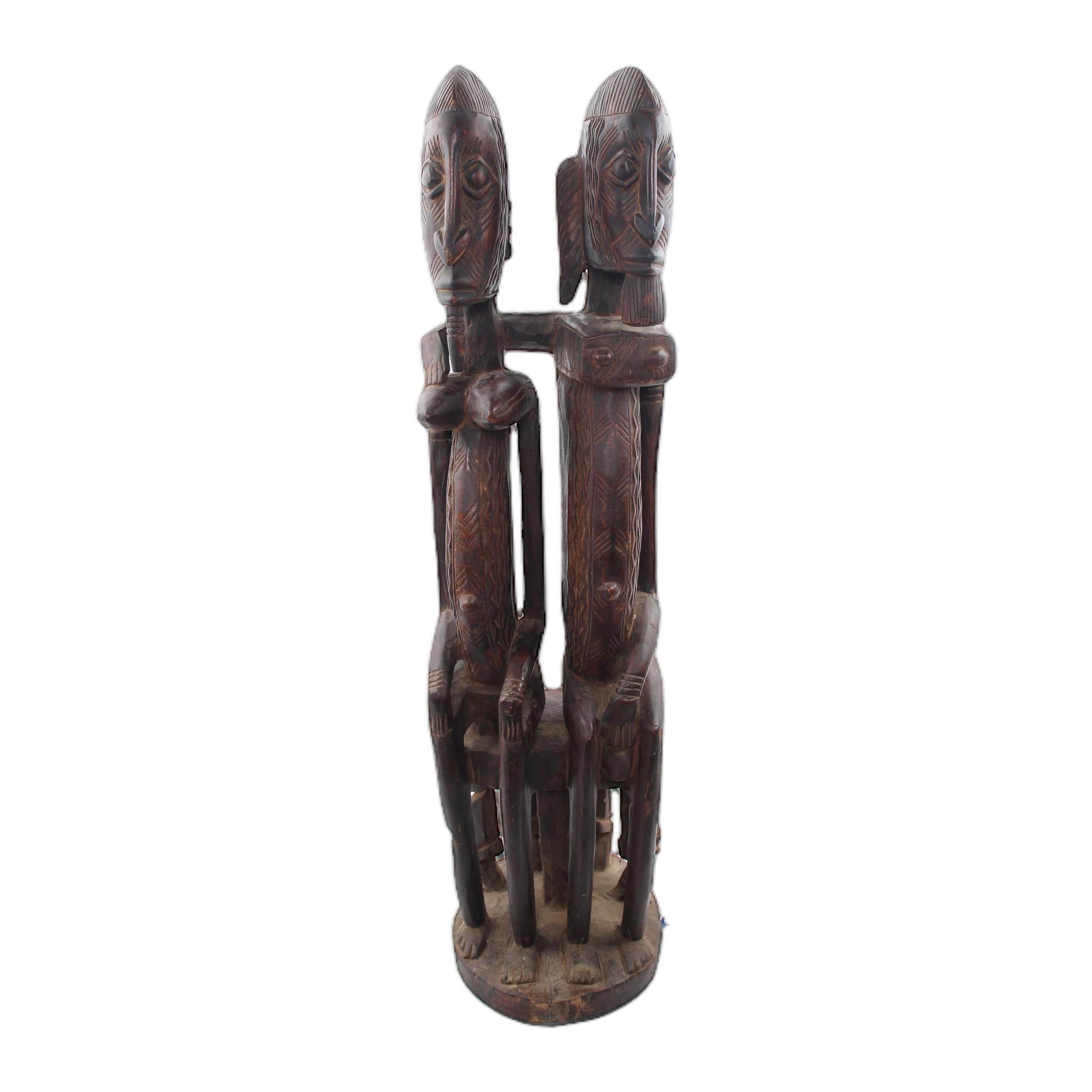 Dogon Tribe Figurine ~41.7" Tall - Figurine