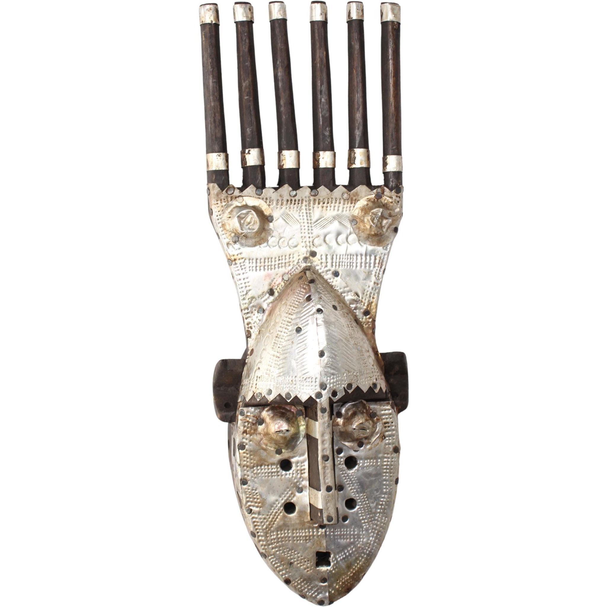 Bambara (Bamana) Tribe Mask ~15.4" Tall - African Angel Art