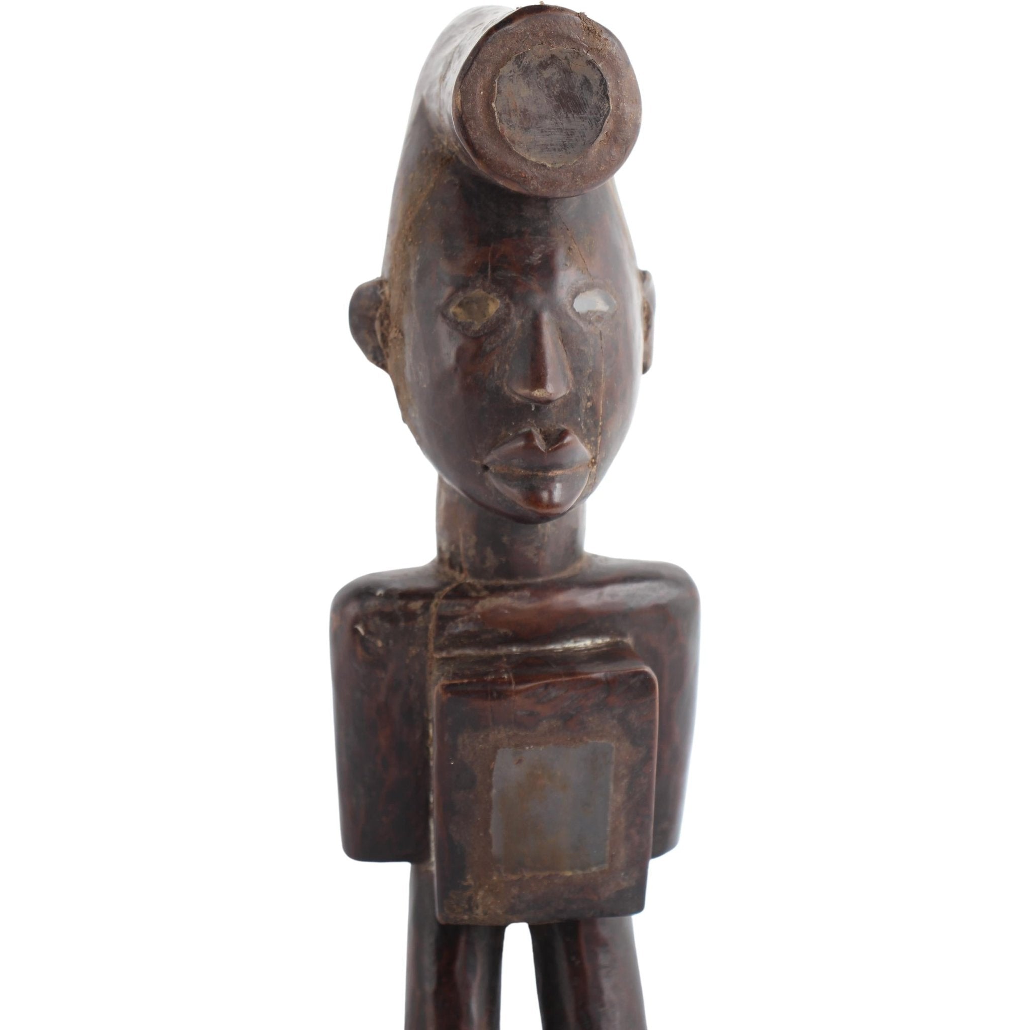 Basonge/Songye Tribe Figurine ~13.0" Tall - African Angel Art
