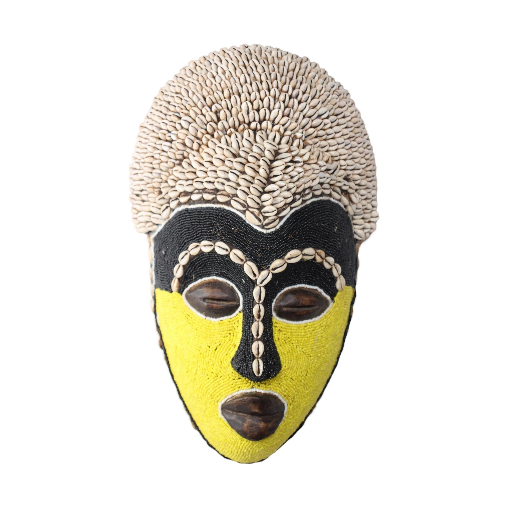 Baule Tribe Mask ~16.1" Tall - African Angel Art - Mask
