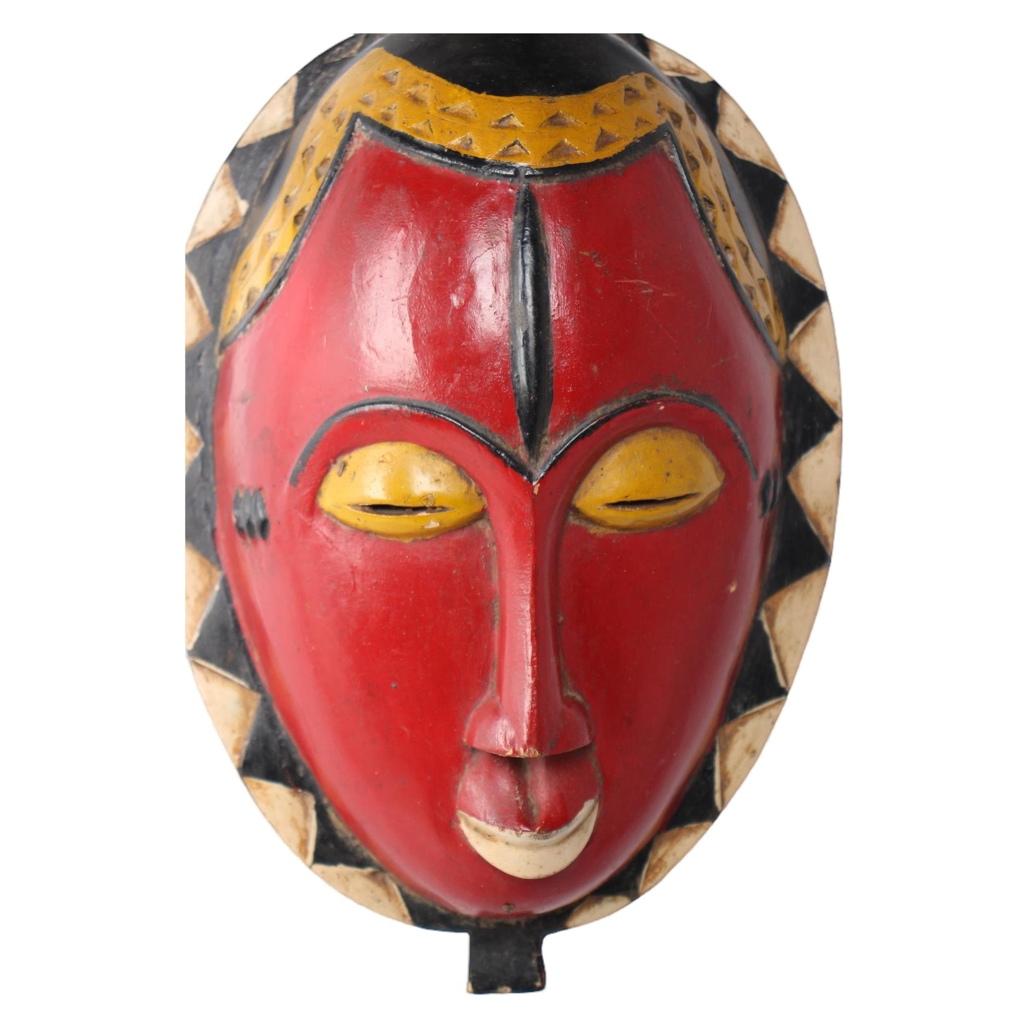 Baule Tribe Mask ~16.9" Tall - African Angel Art