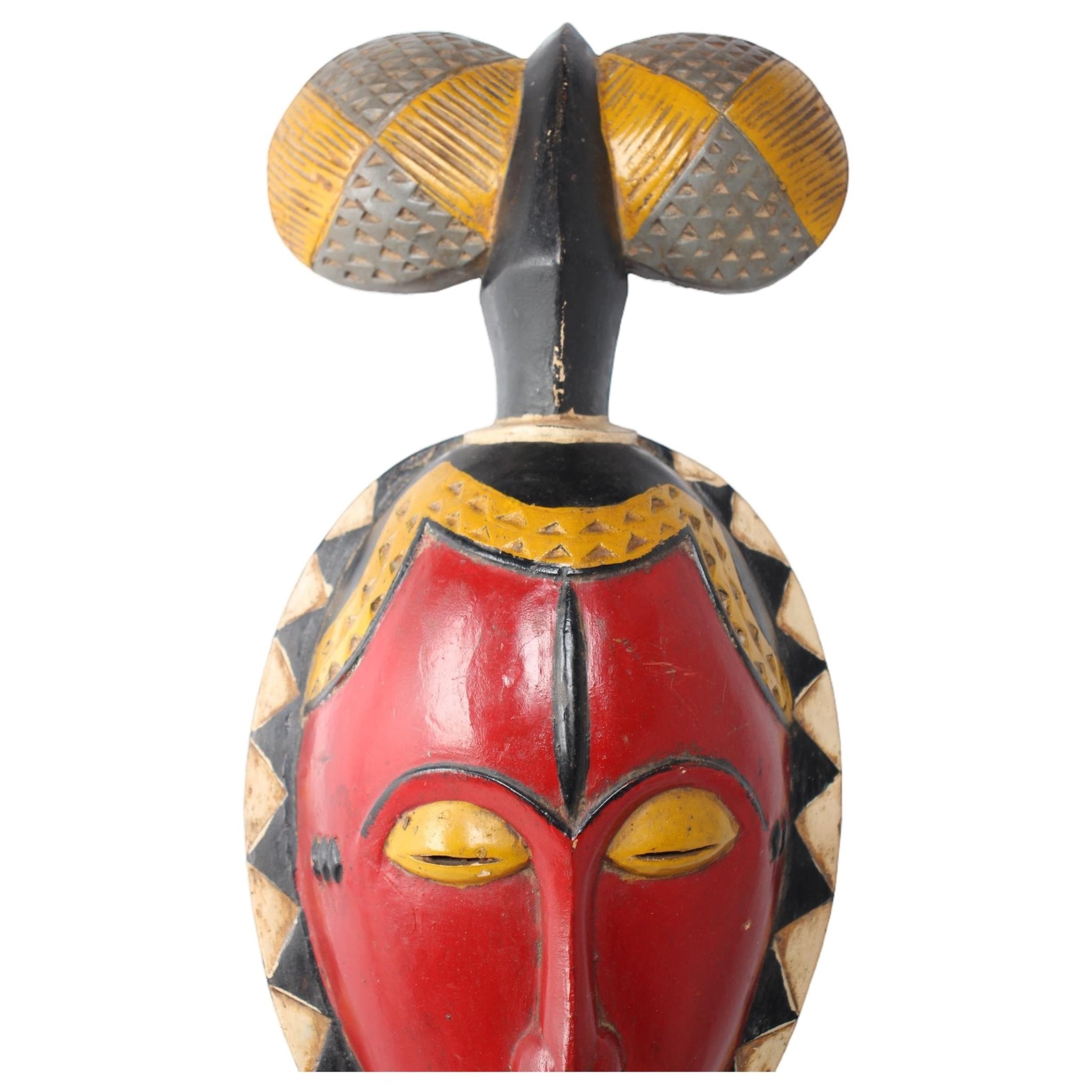 Baule Tribe Mask ~16.9" Tall - African Angel Art - Mask