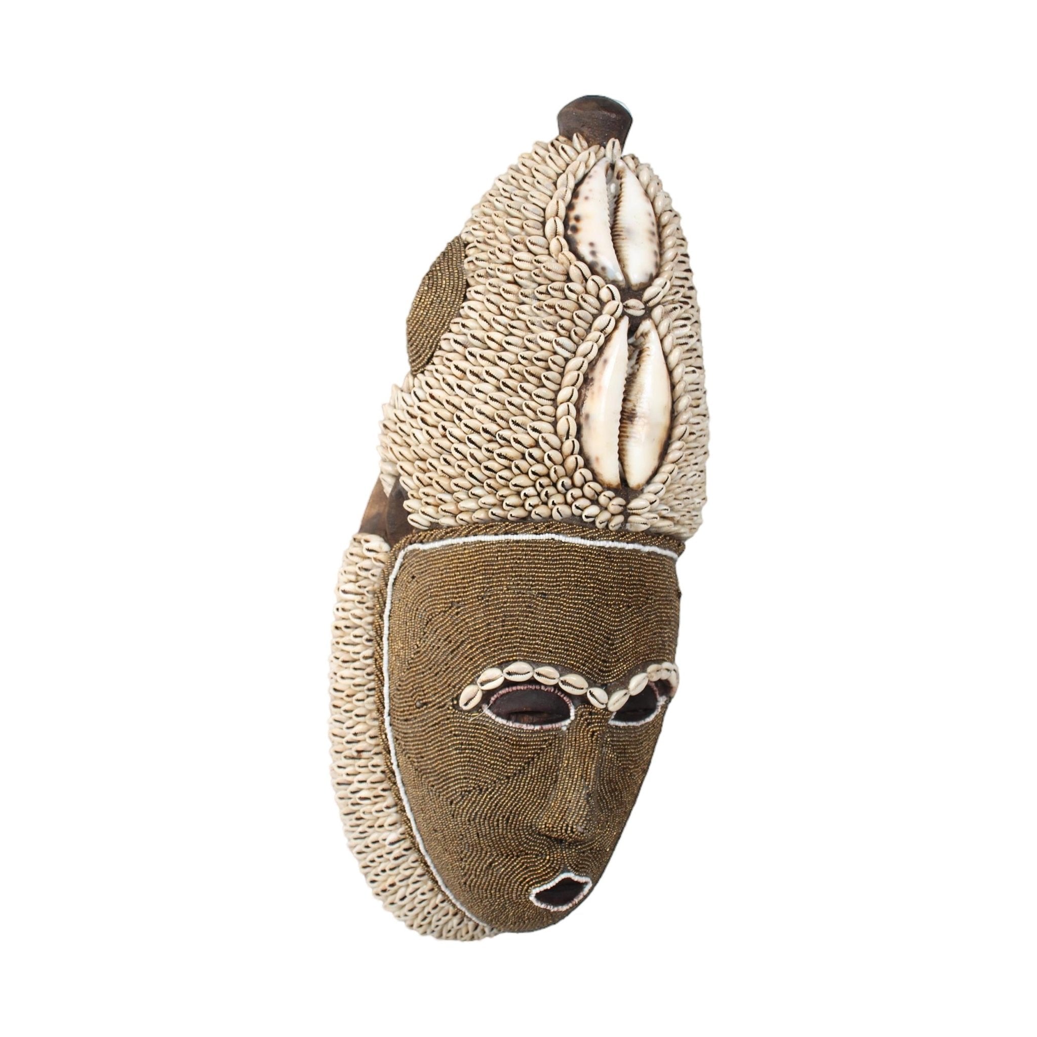 Baule Tribe Mask ~19.7" Tall - African Angel Art - Mask