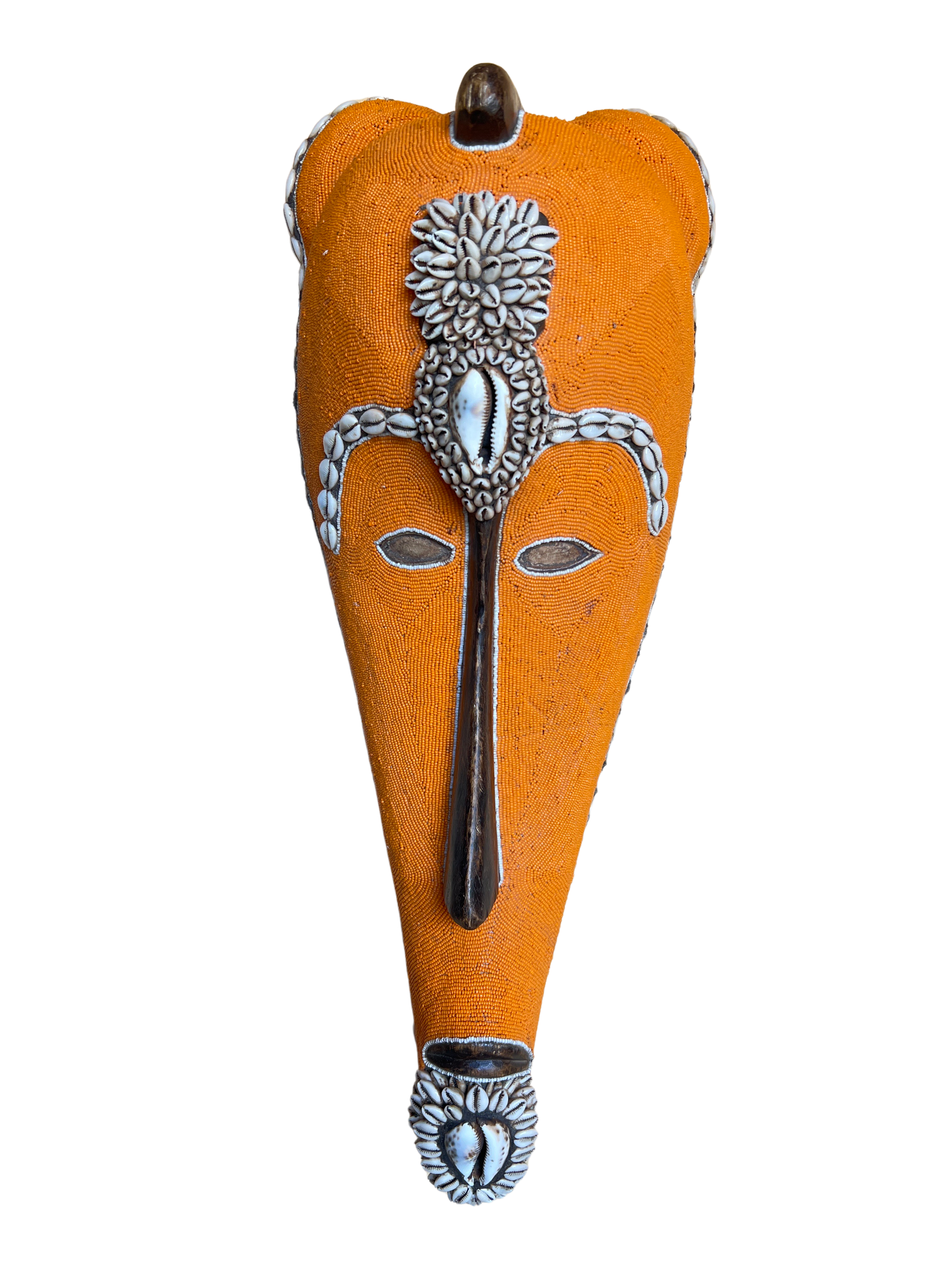 Fang Beaded Mask