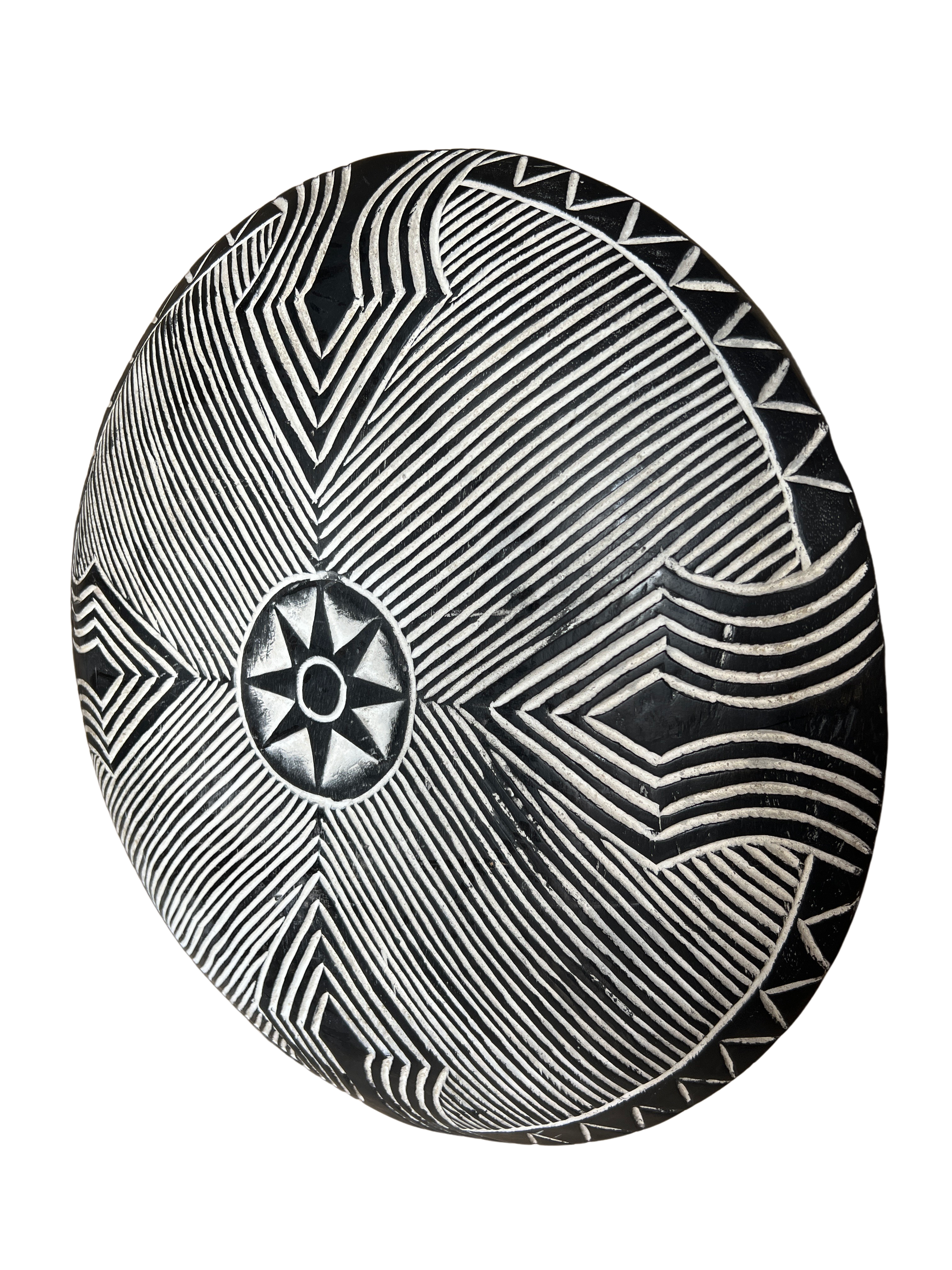 Tikar Wooden Shield - Tikar