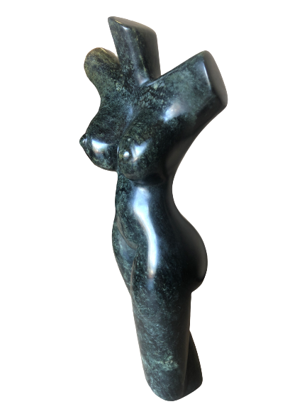 Shona Tribe Soap Stone Female Torso