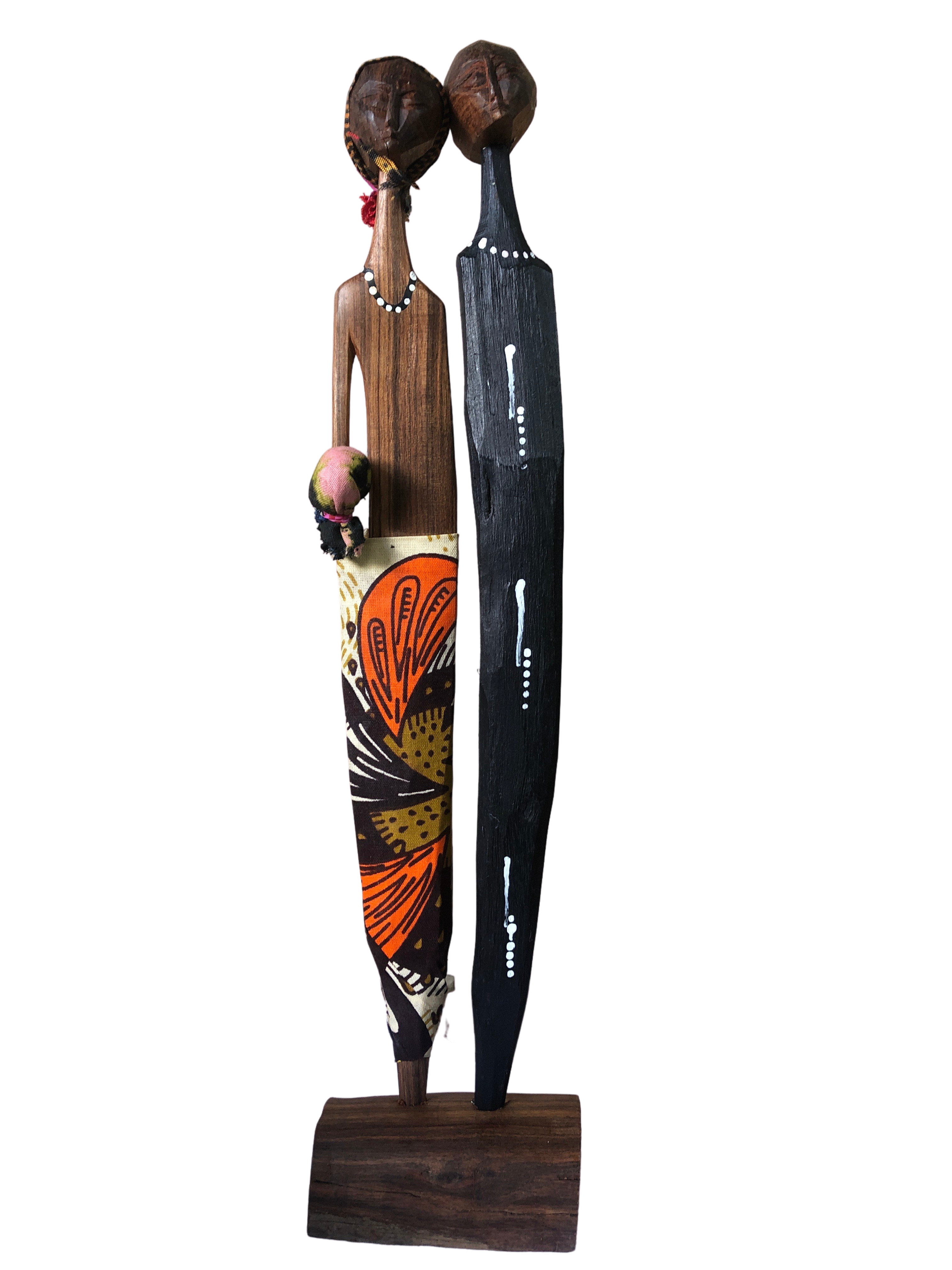 Makonde Mozambican Long Tall Couple