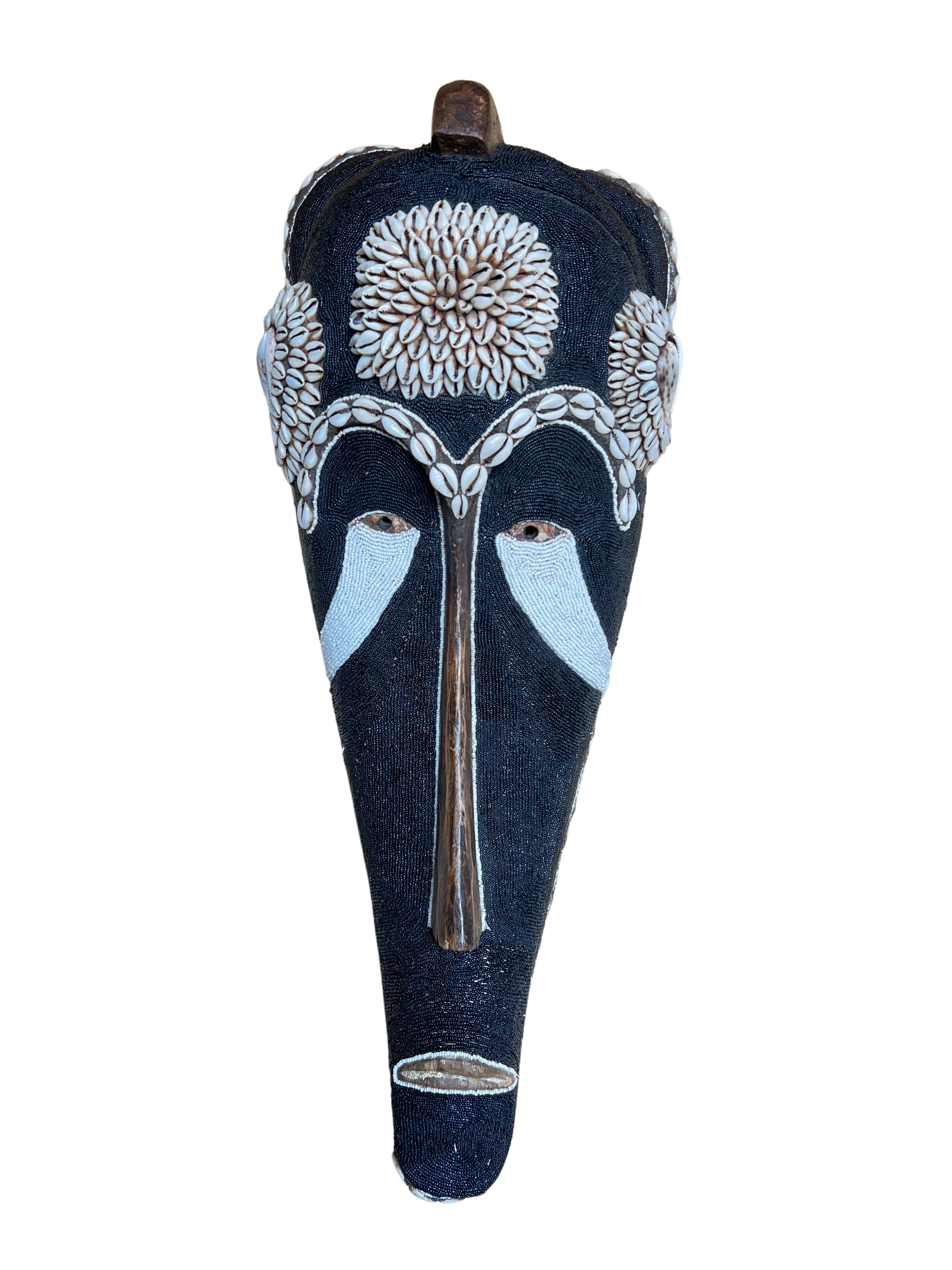 Fang Beaded Mask
