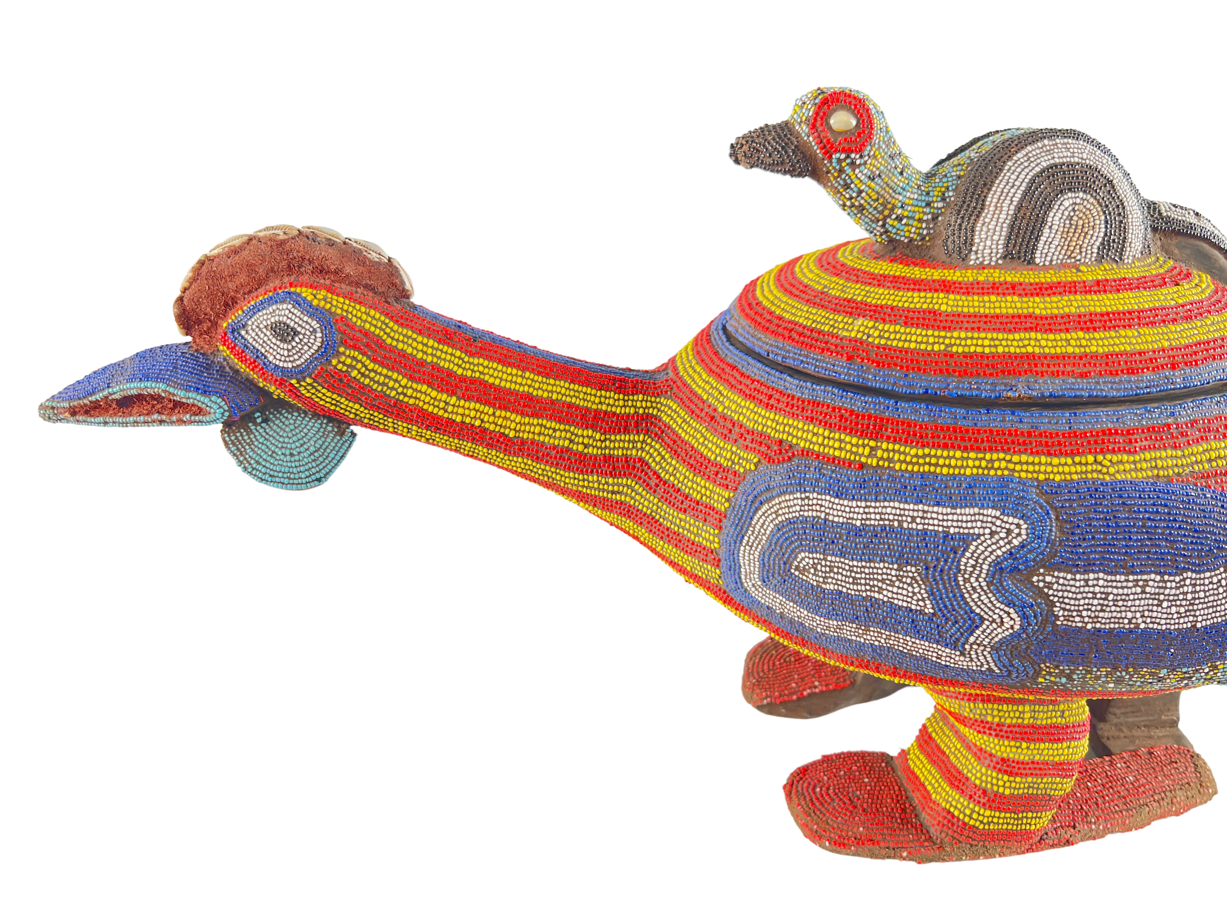 Bamileke Beaded Pot - Bamileke