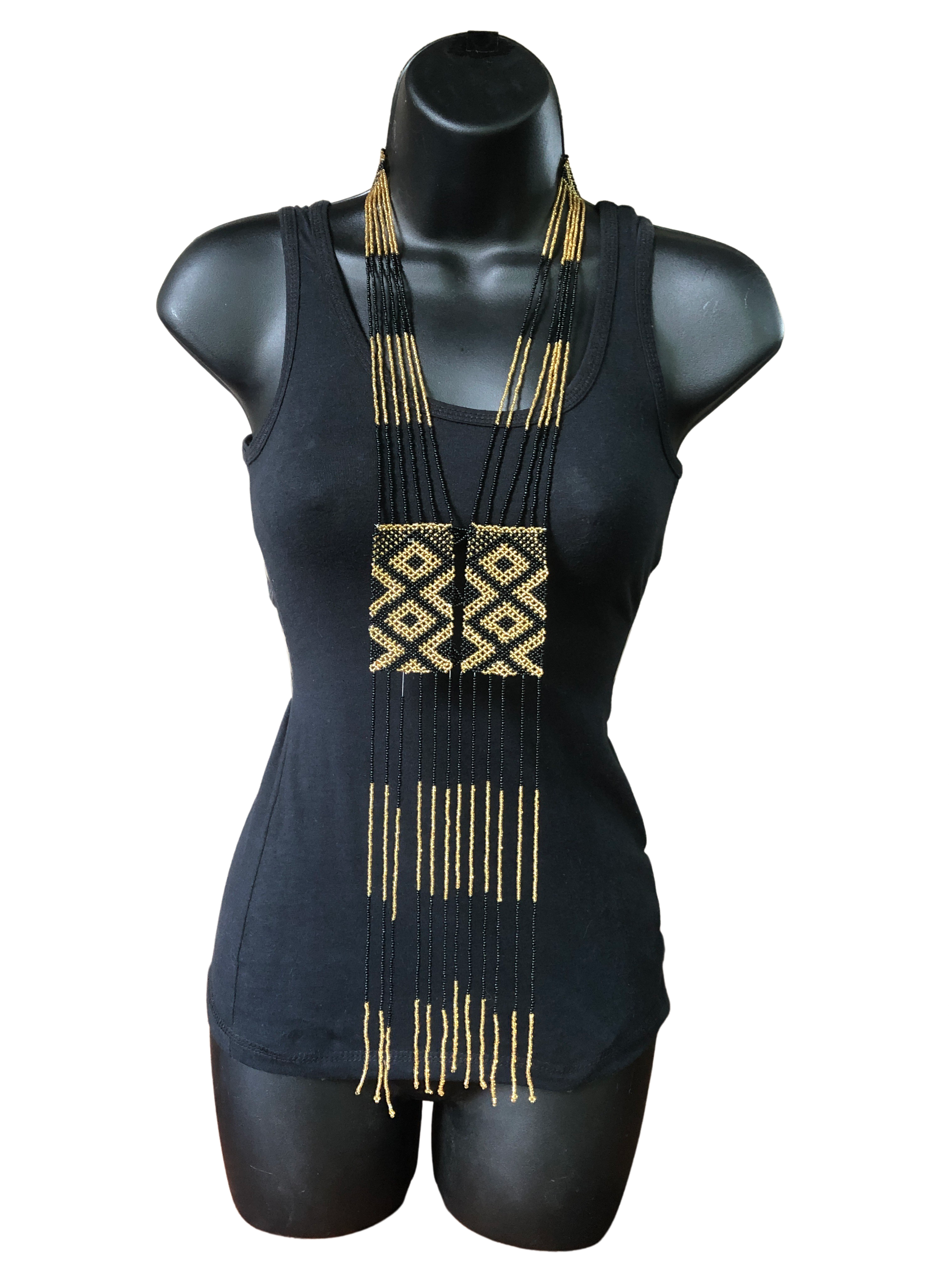 Zulu Long Beaded Necklace - Zulu