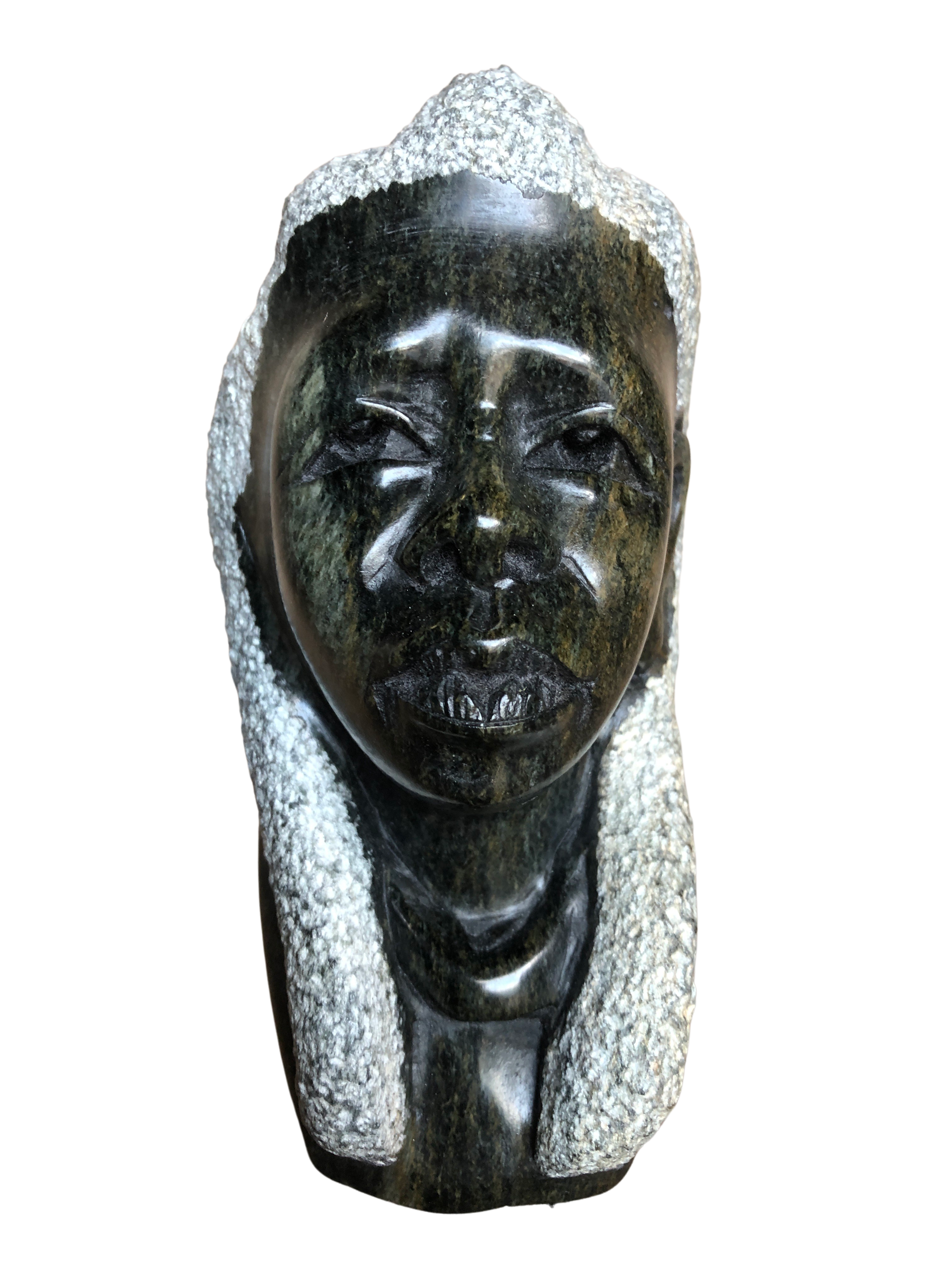 Shona Tribe Serpentine Rasta Head - Shona