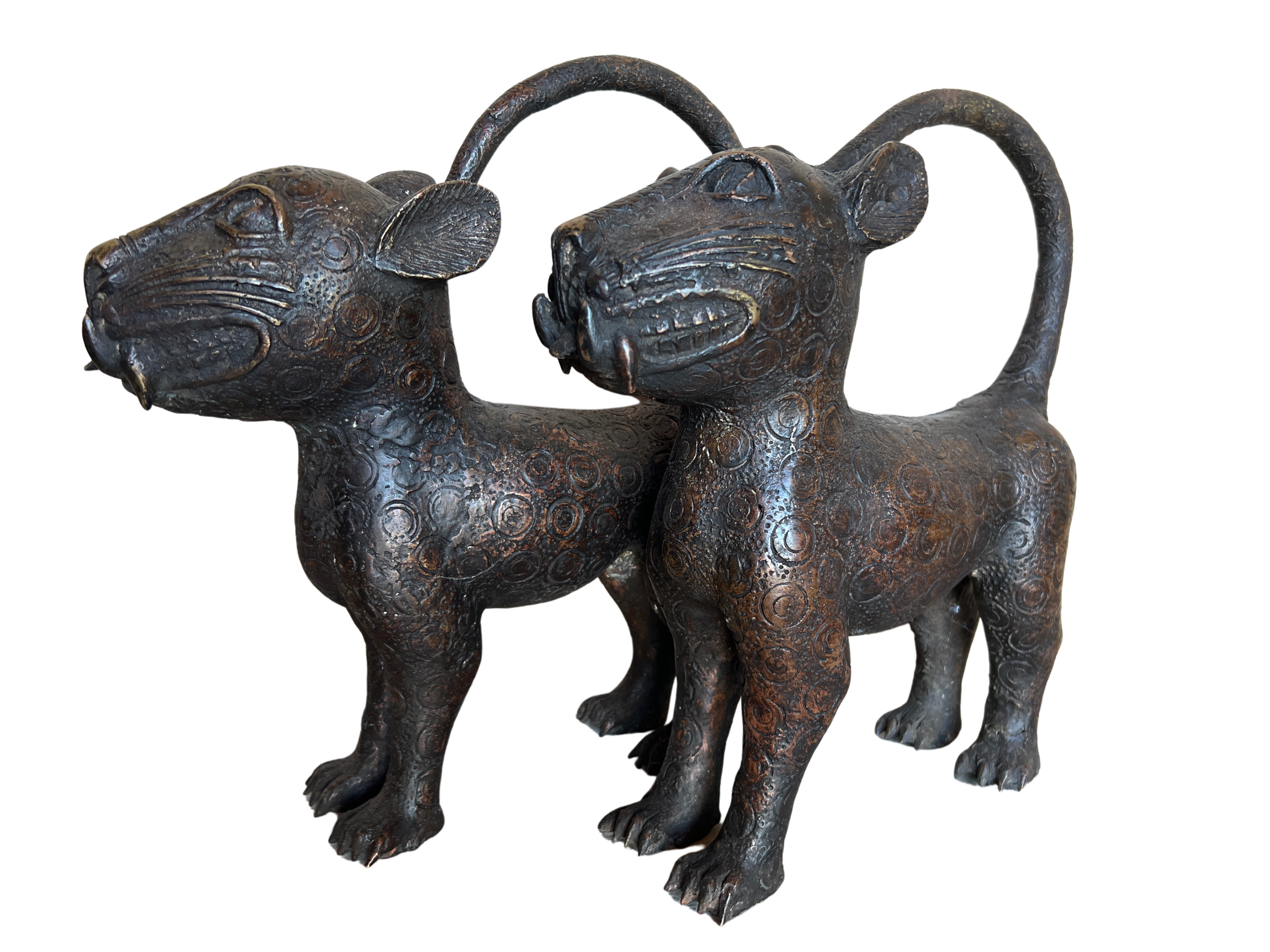 Edo Benin Bronze Leopard - Edo