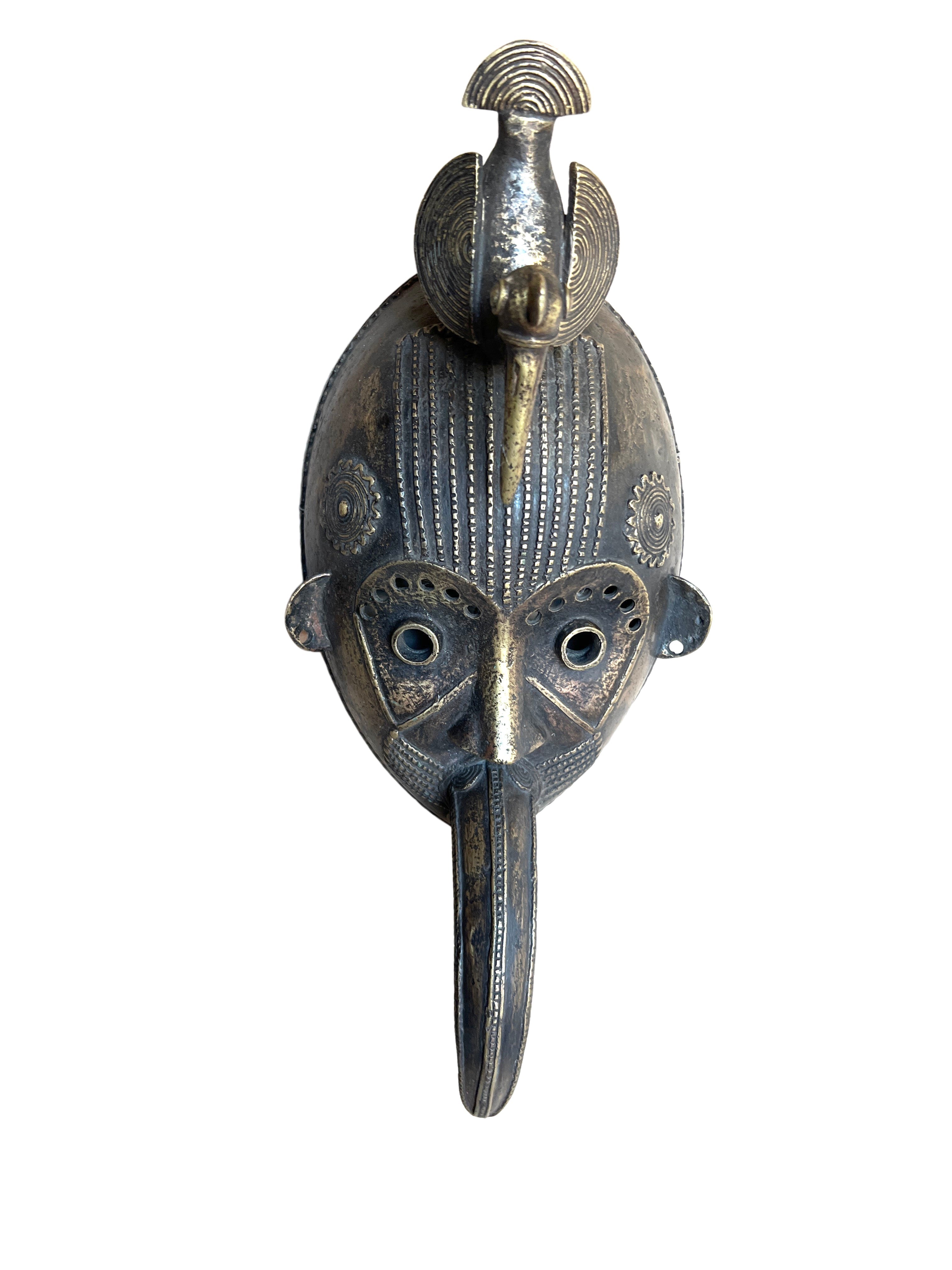 Senufo Bronze Mask - Senufo
