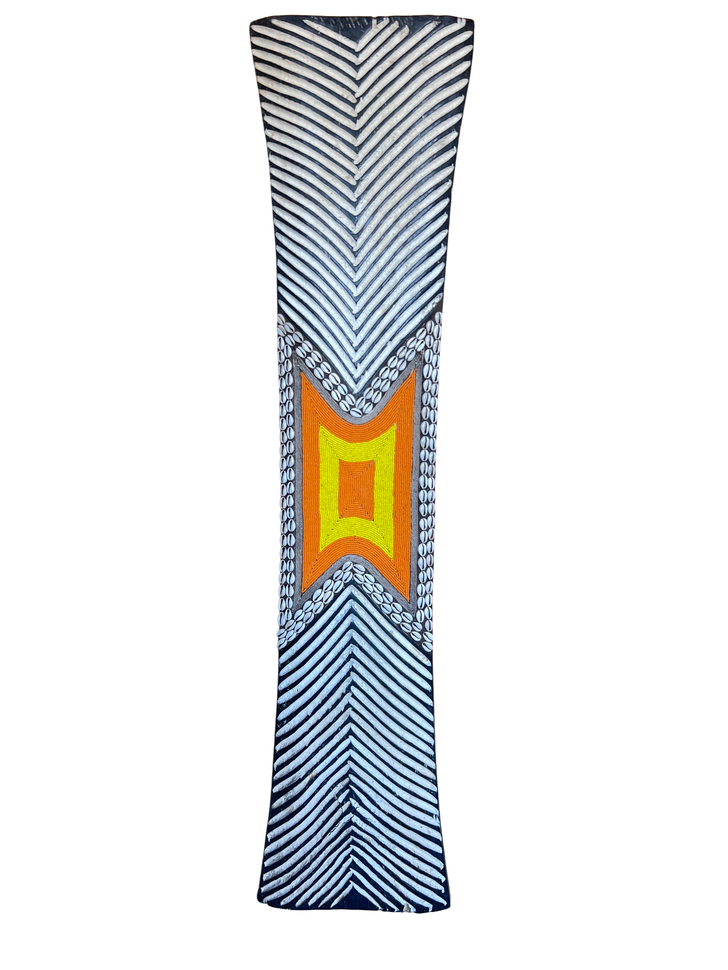 Tikar Beaded Long Shield - Tikar