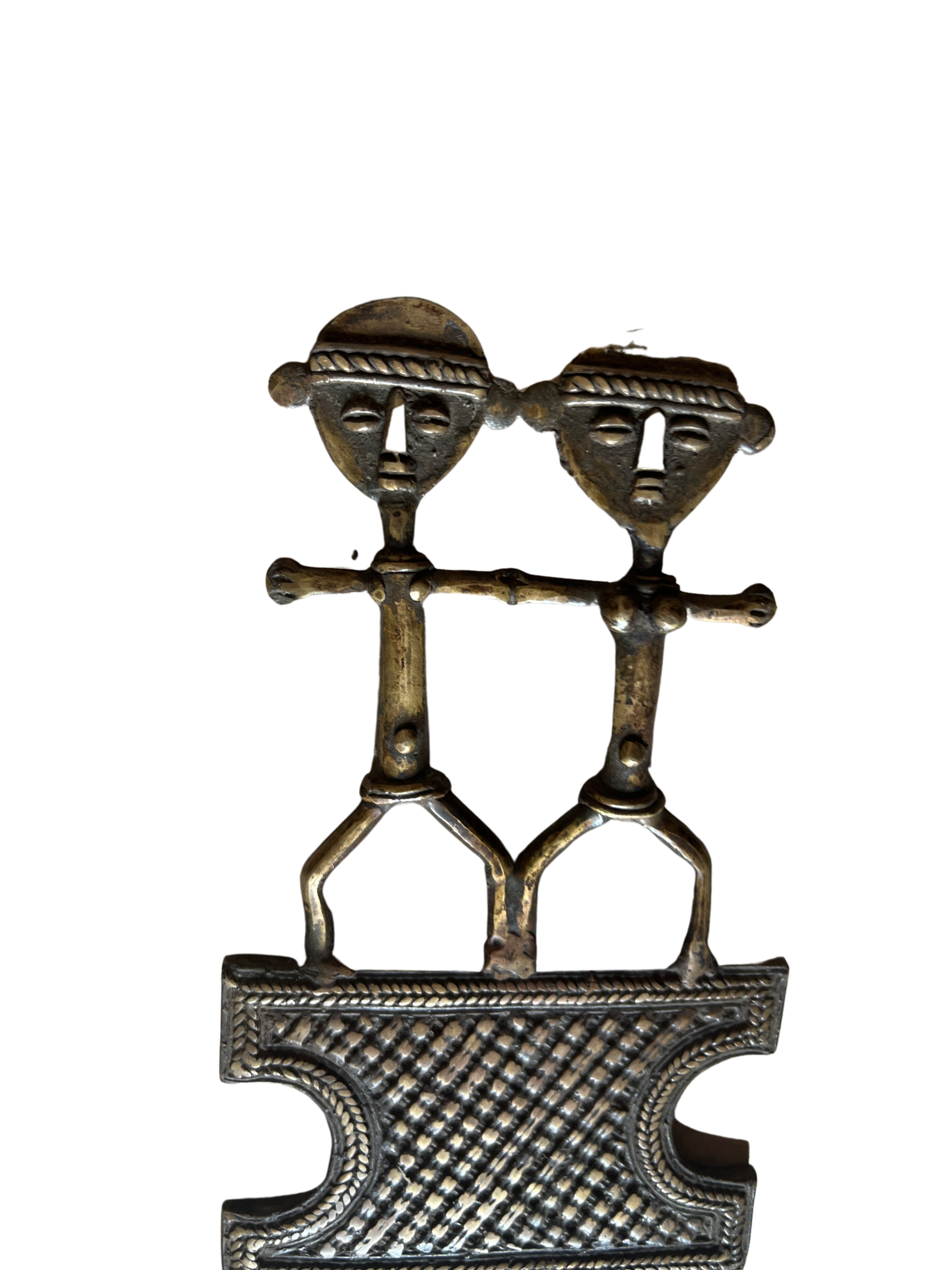 Bakota Bronze Comb