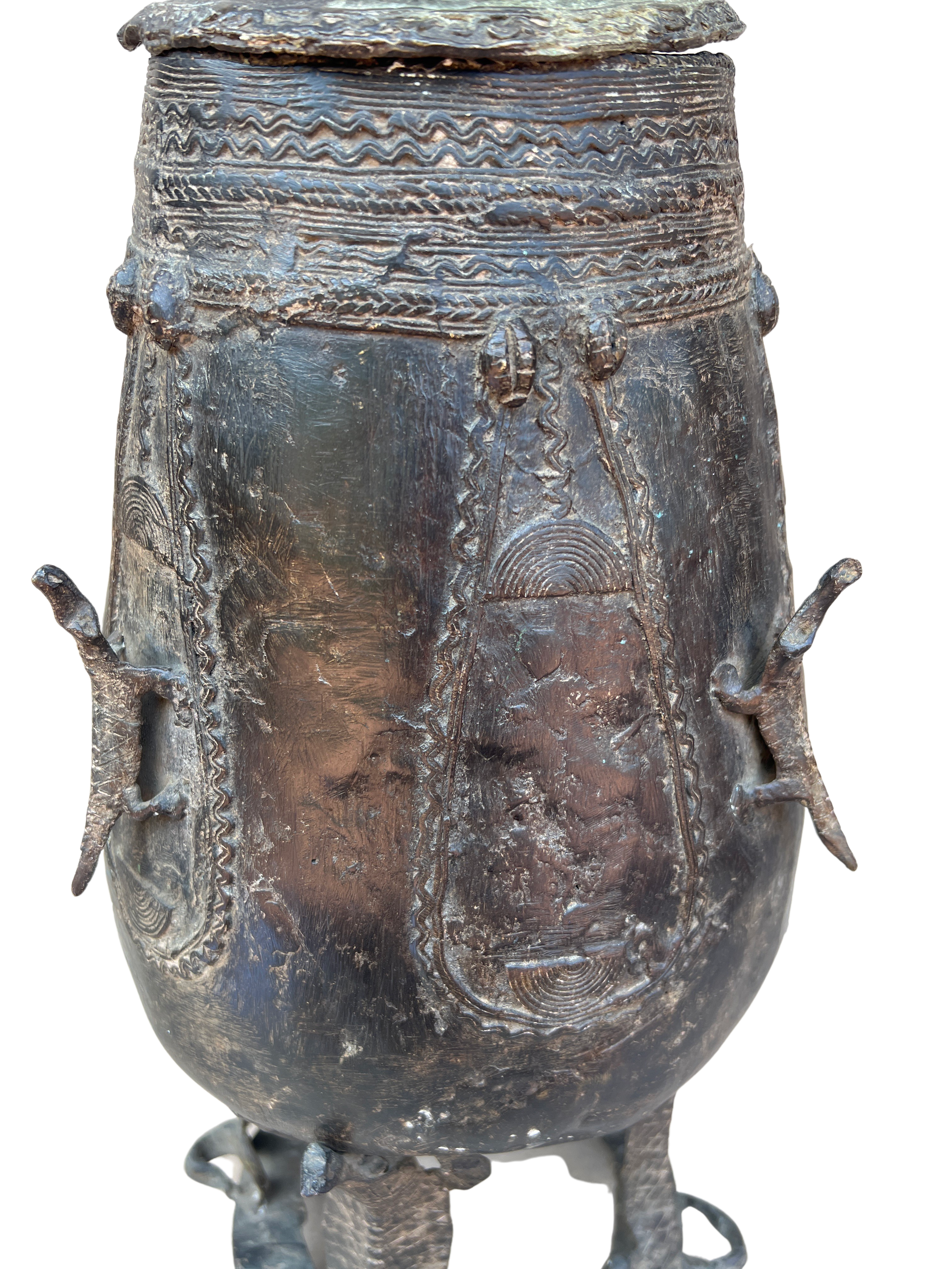 Dogon Tribe Bronze Pot - Dogon