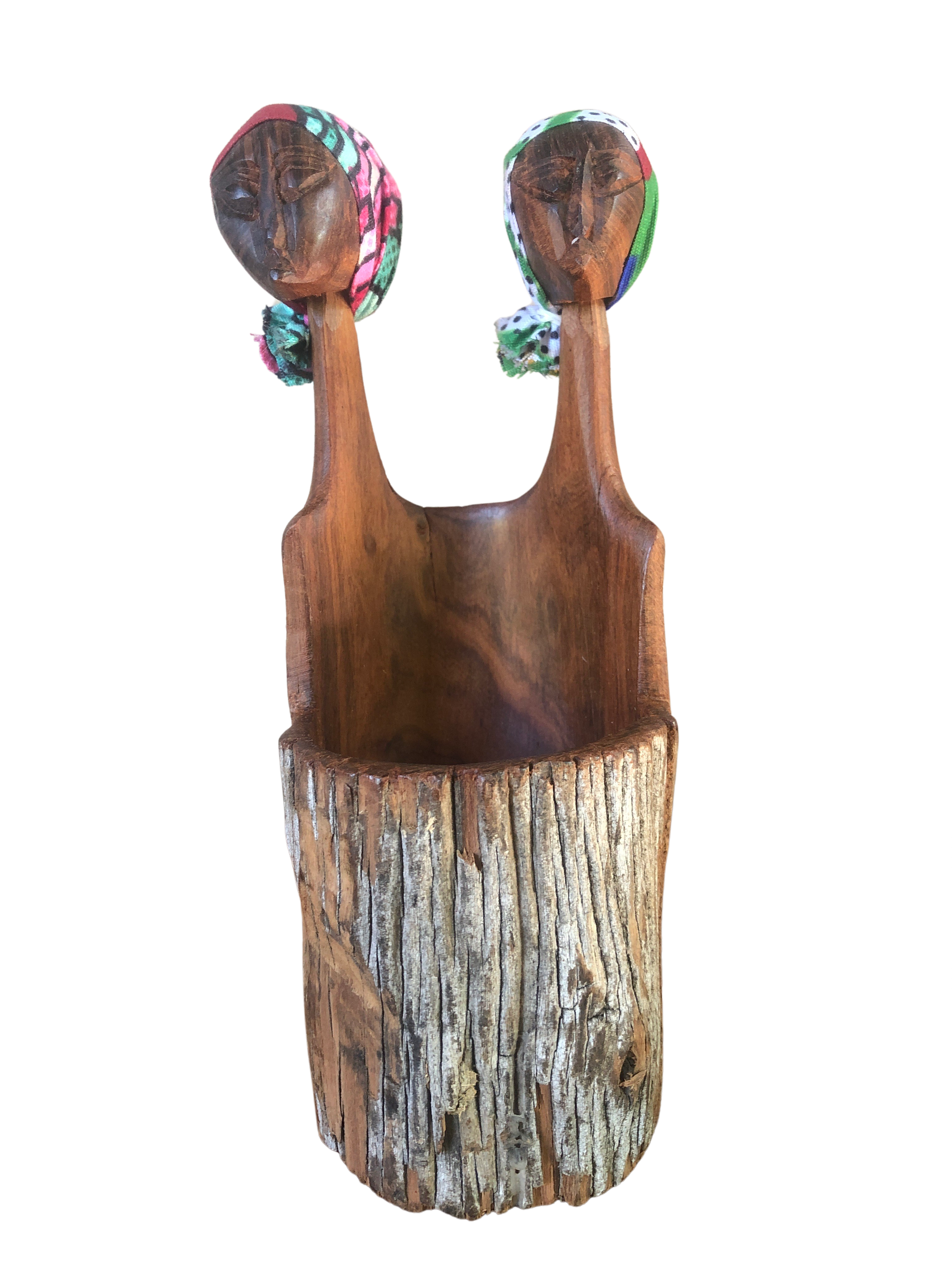 Makonde Mozambican Holder - Makonde