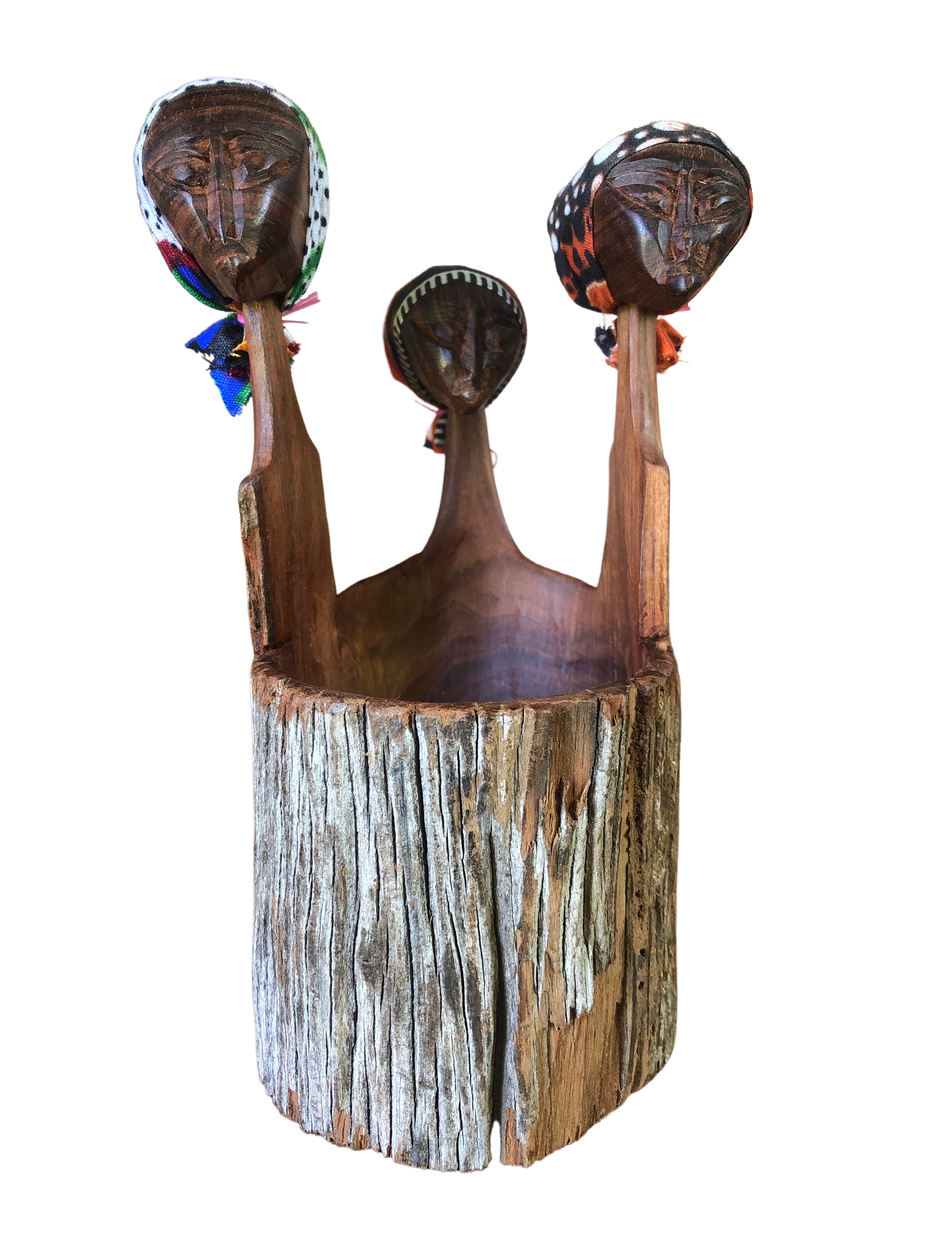Makonde Mozambican Holder - Makonde
