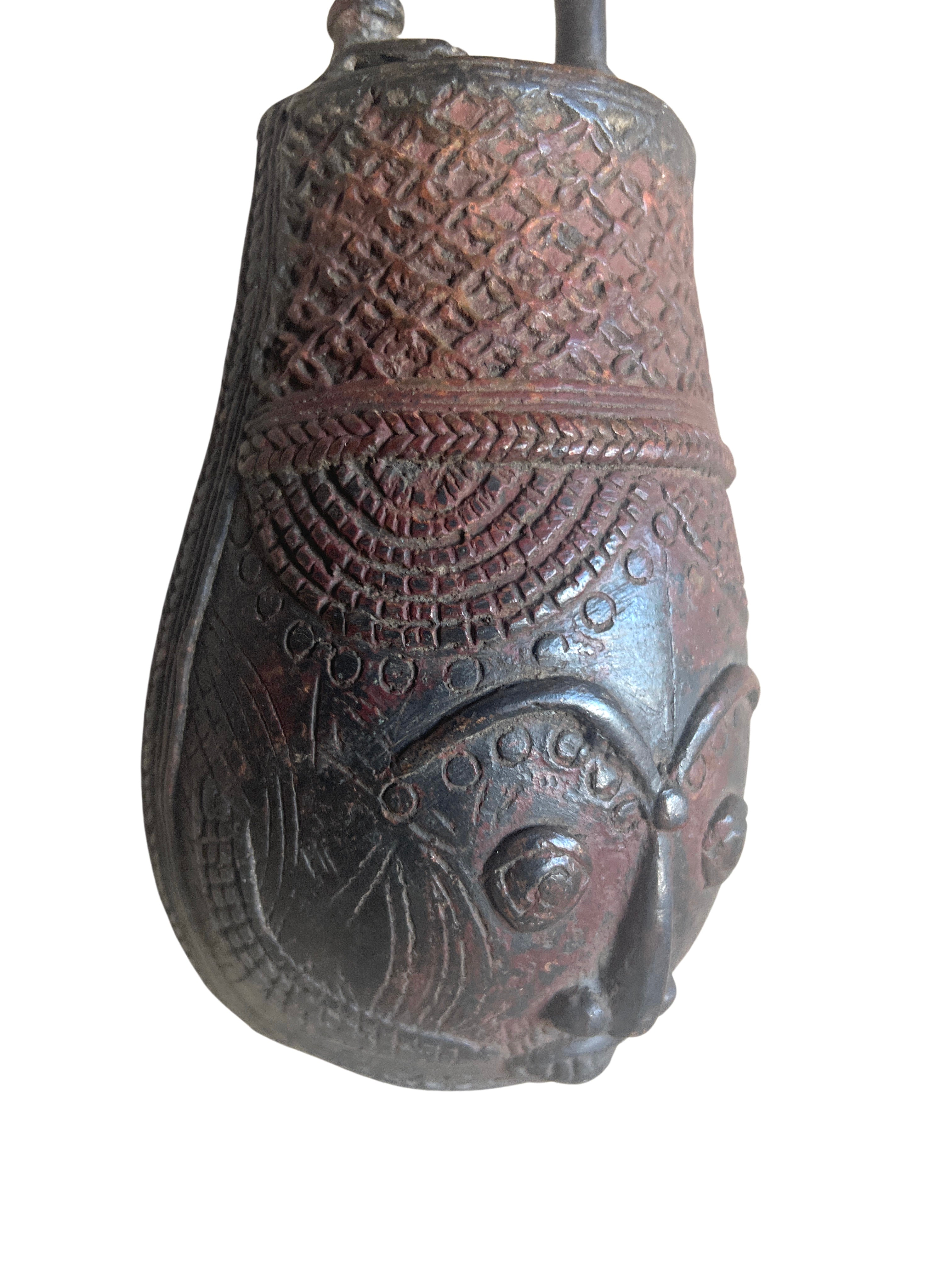 Edo Tribe Benin Bronze Spoon