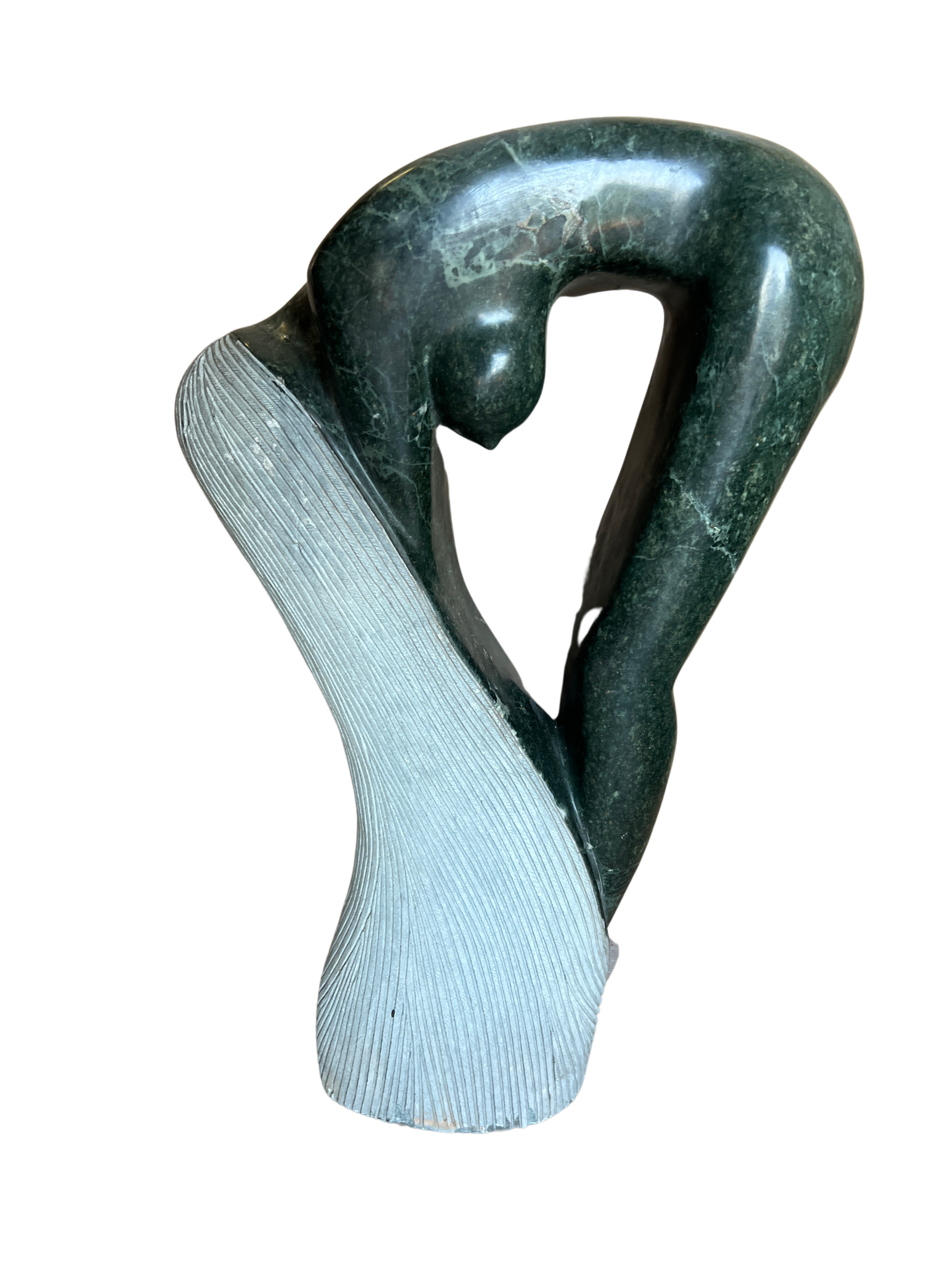 Shona Tribe Opal Bathing Lady - Shona