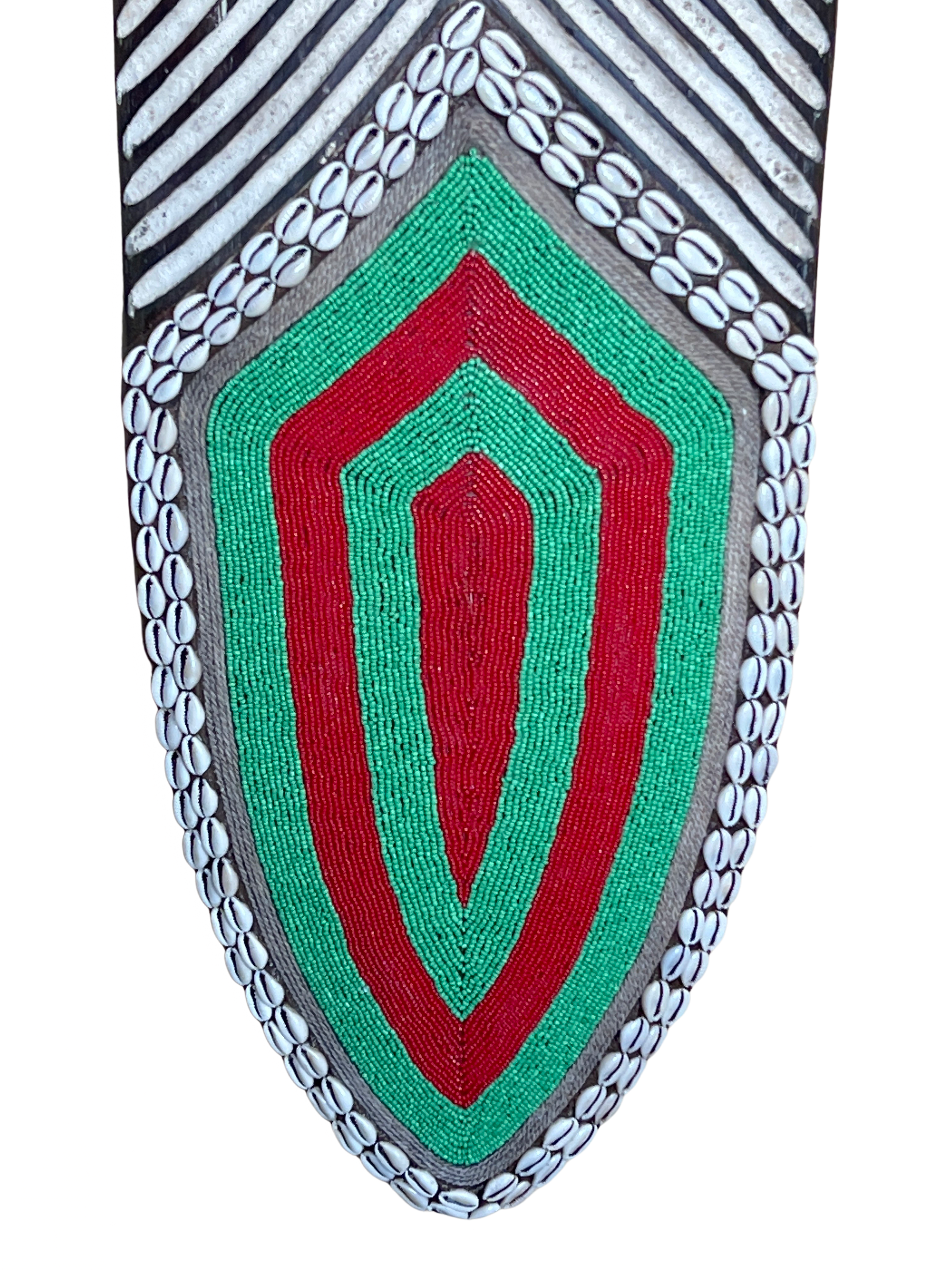 Tikar Beaded Long Shield - Tikar