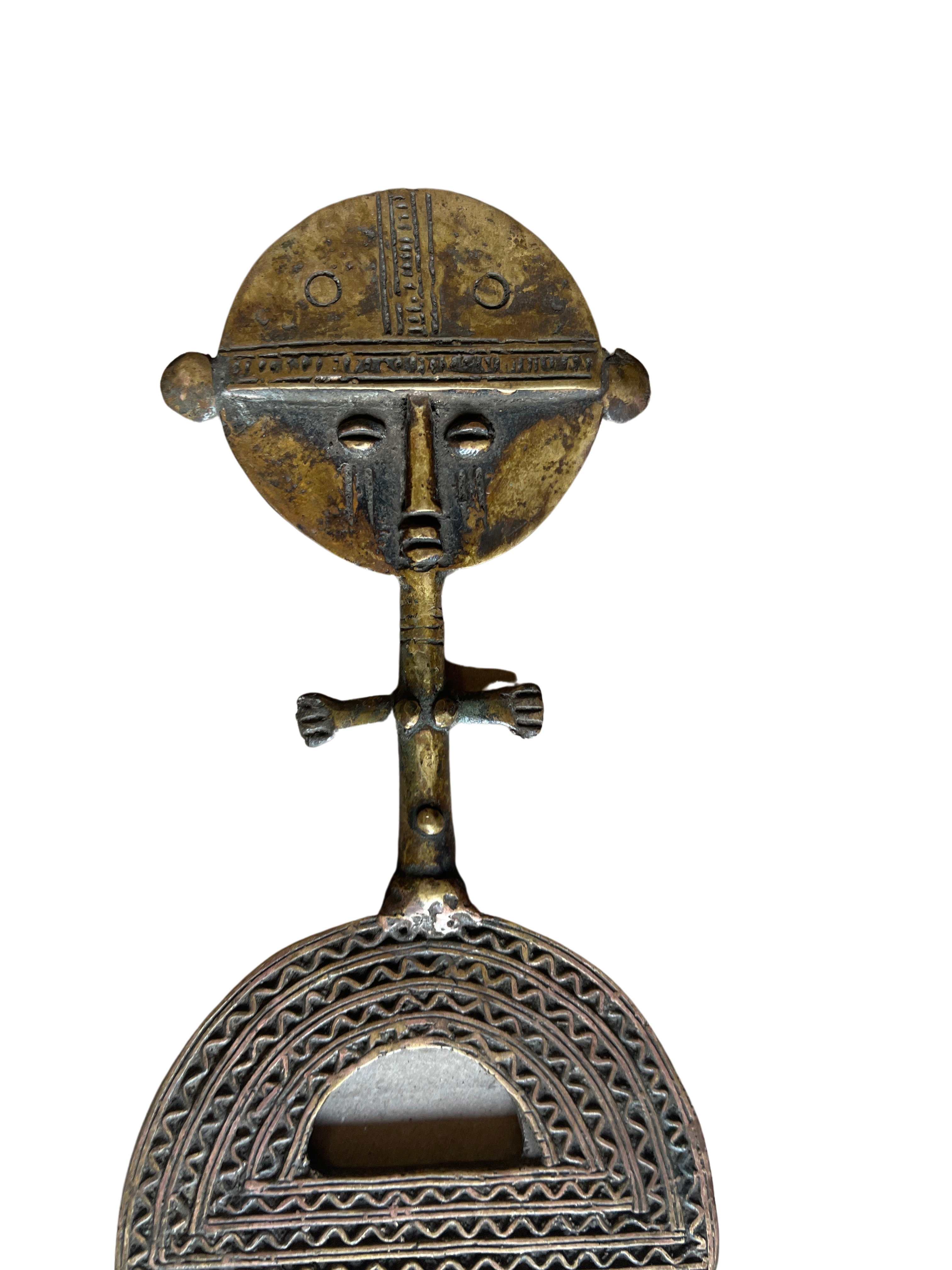 Bakota Bronze Comb