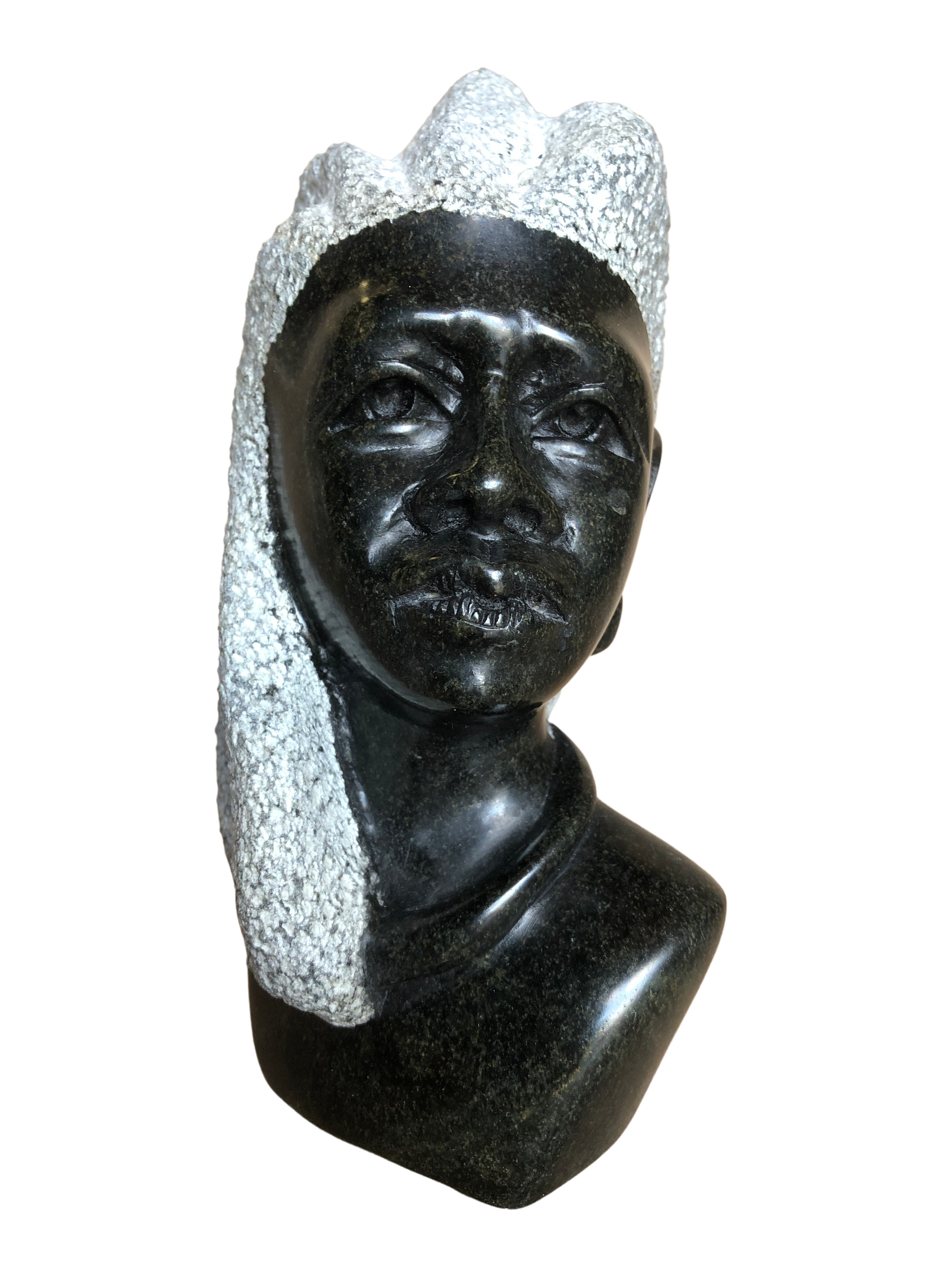 Shona Tribe Serpentine Rasta Head - Shona