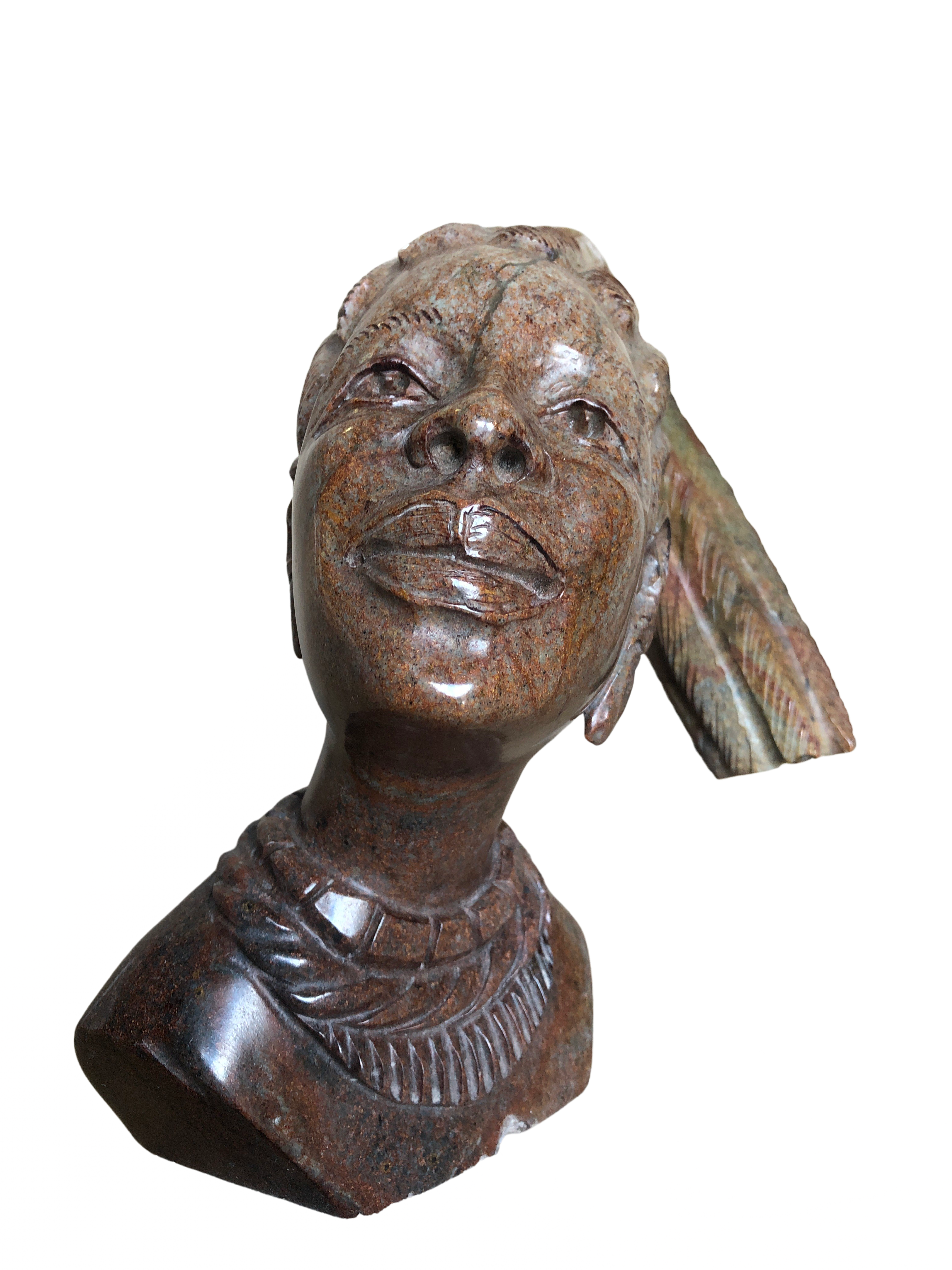 Shona Tribe Fruit Serpentine Woman - Shona