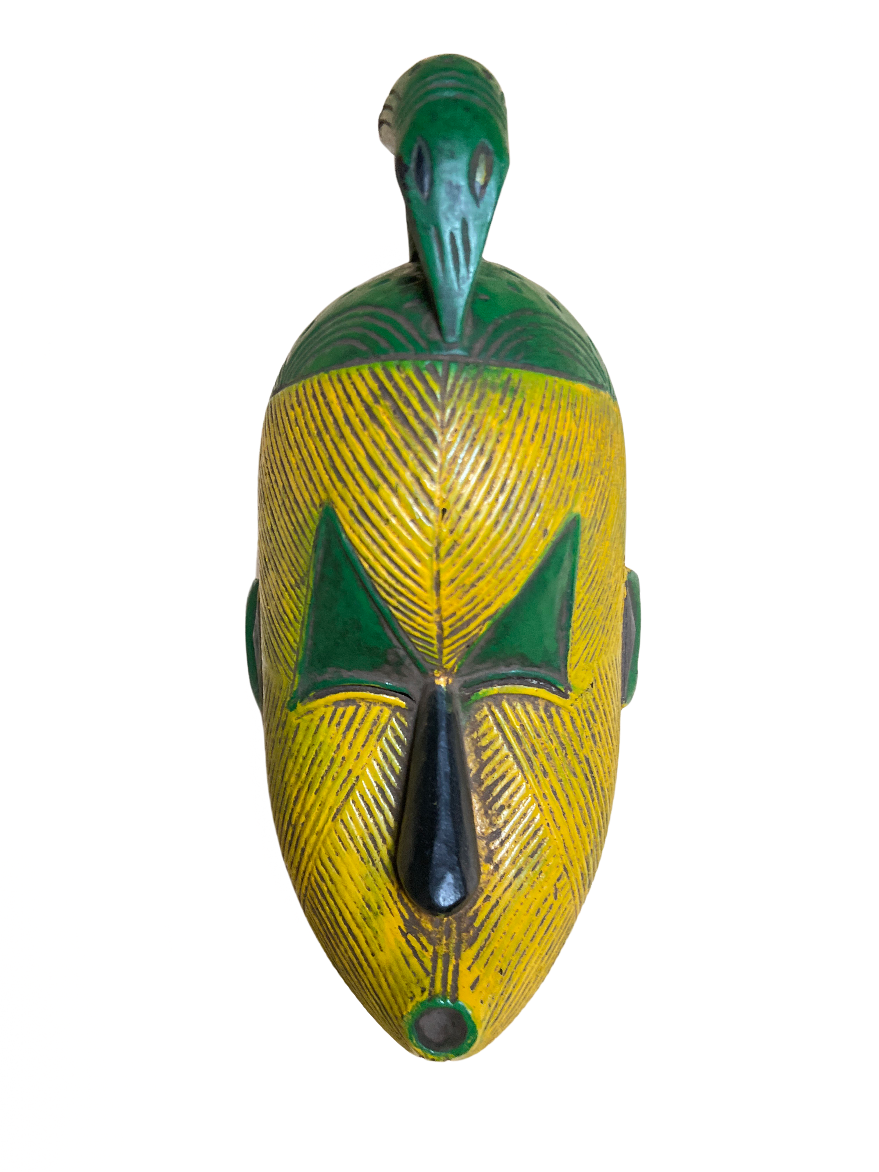 Basongye/Songye Tribe Painted Mask - Songye