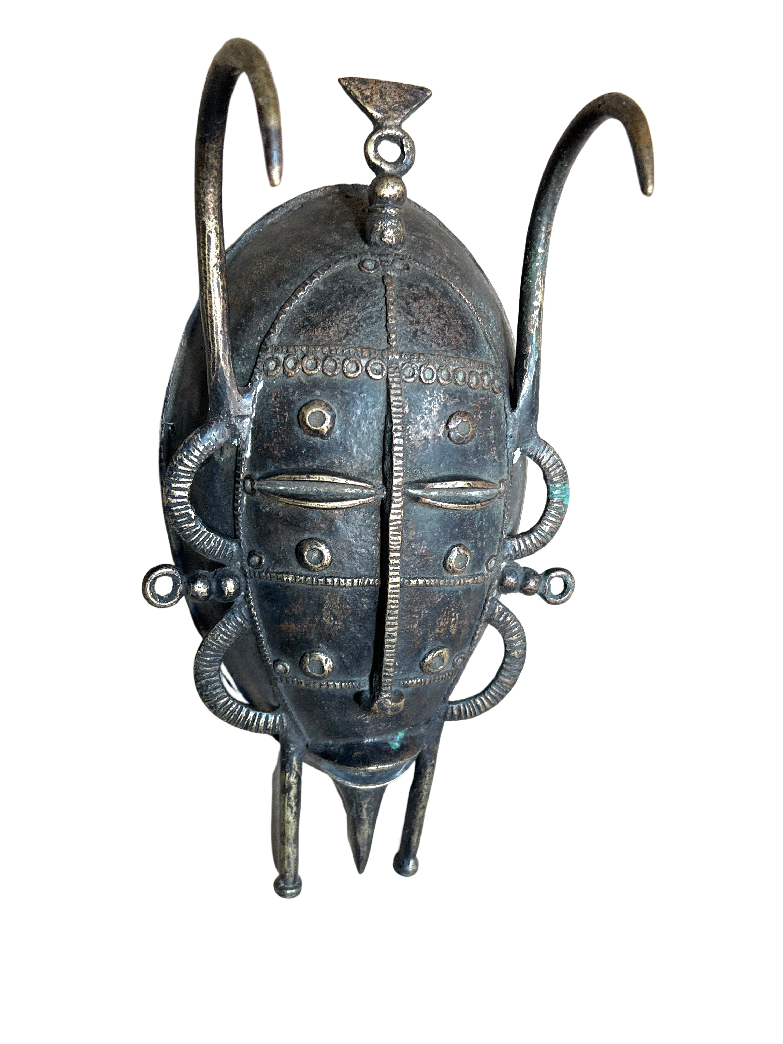 Senufo Bronze Mask