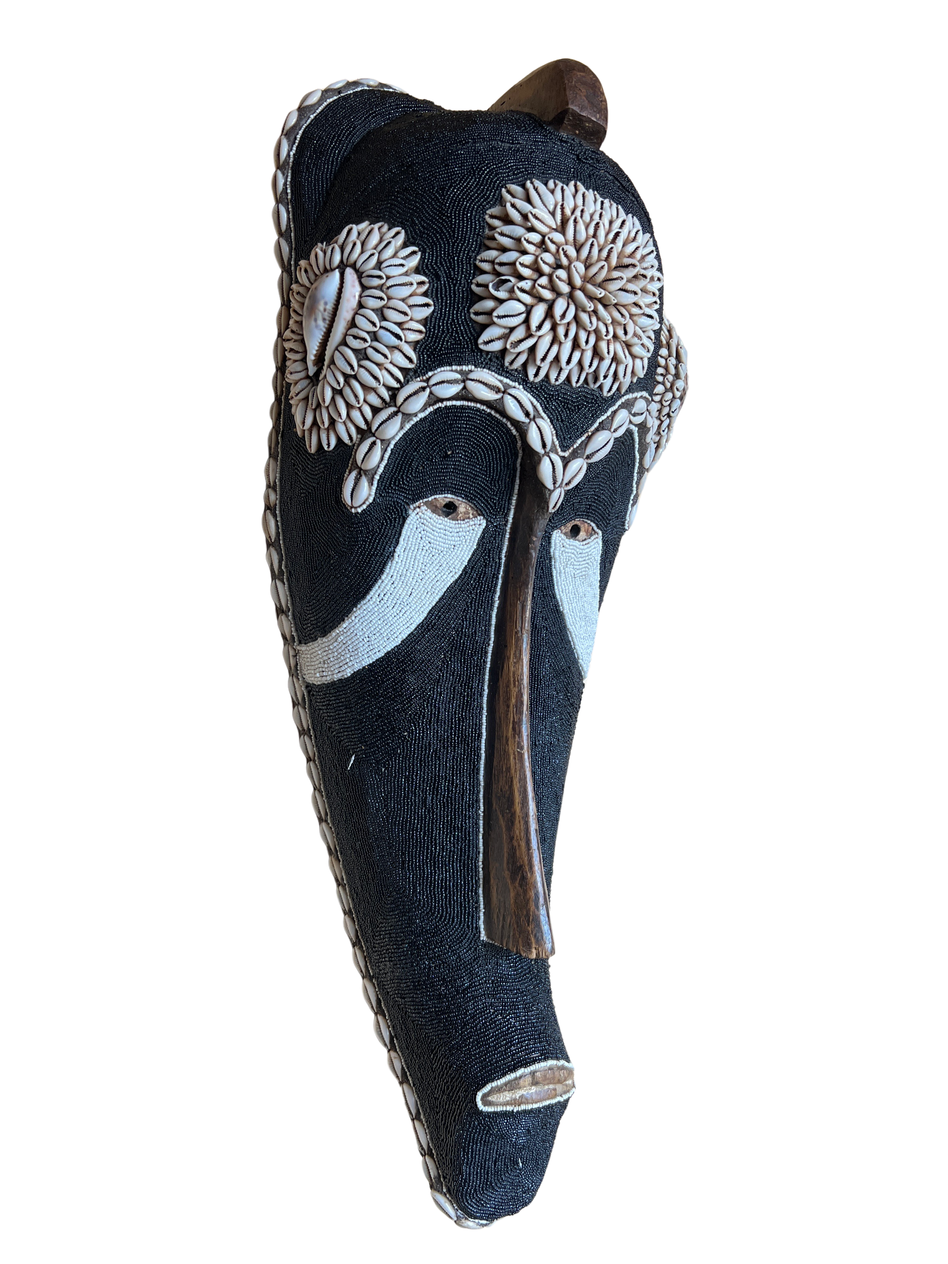 Fang Beaded Mask
