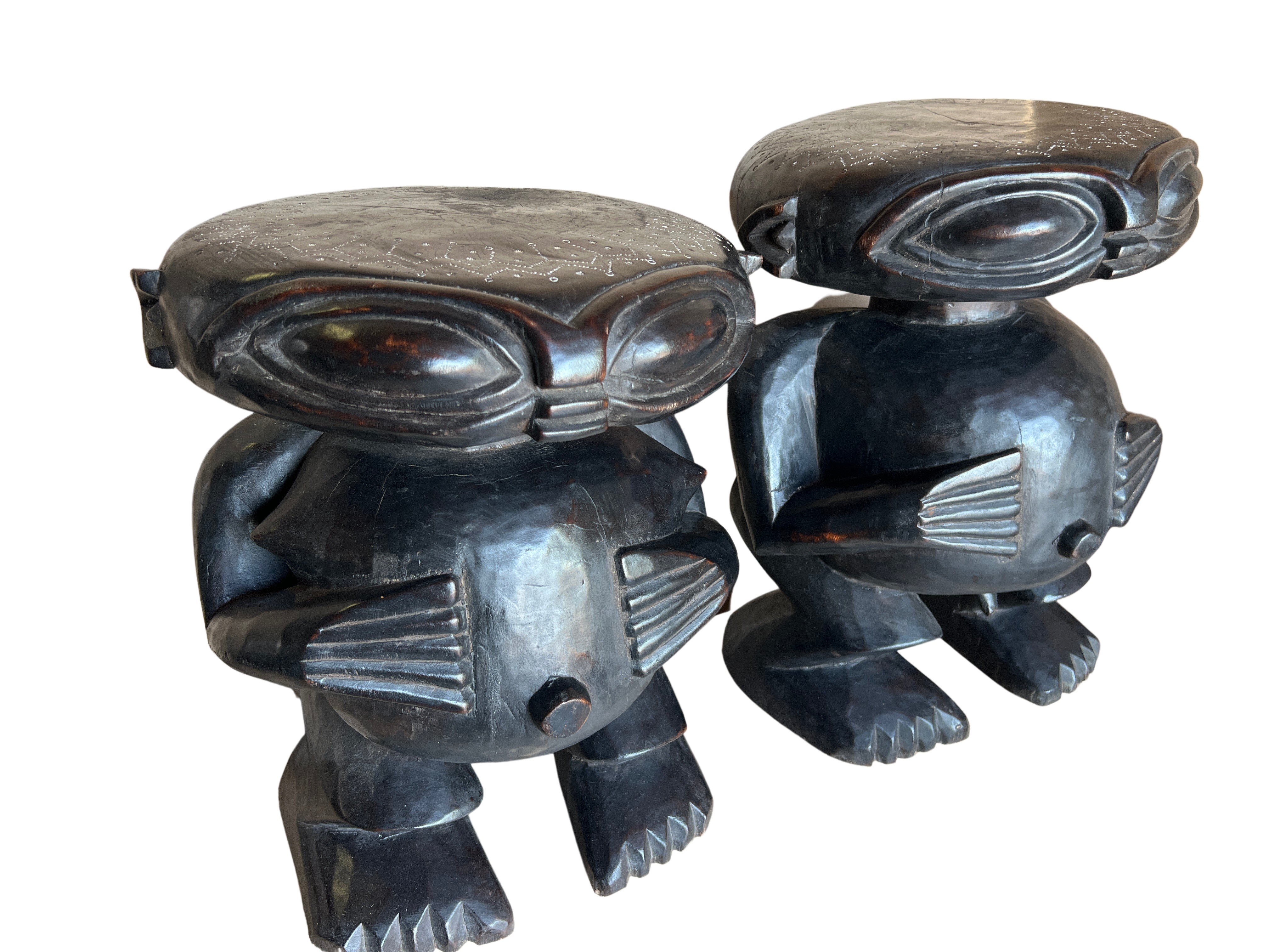 Pygmy Twa People Pair - Pygmy