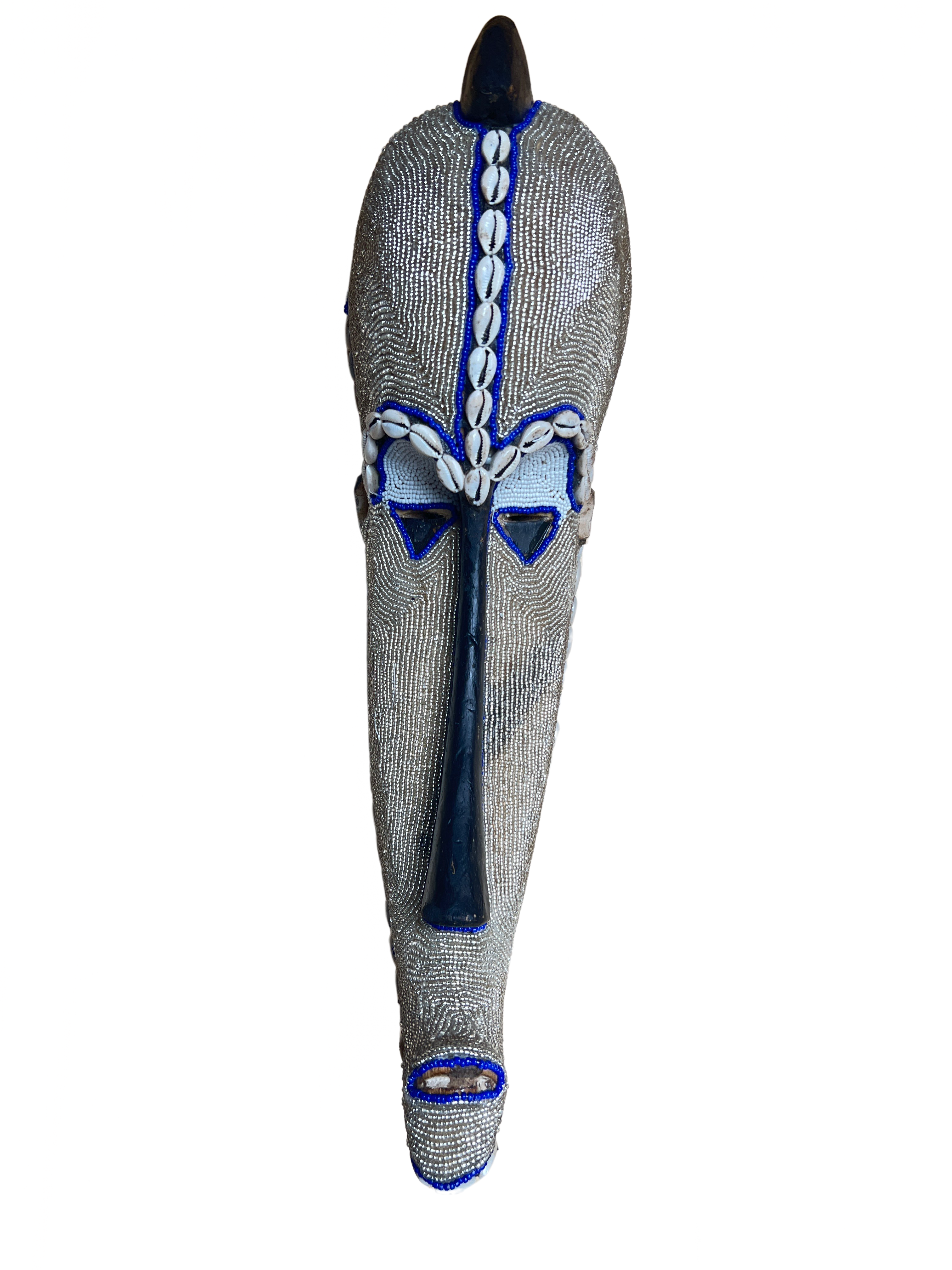 Fang Beaded Mask