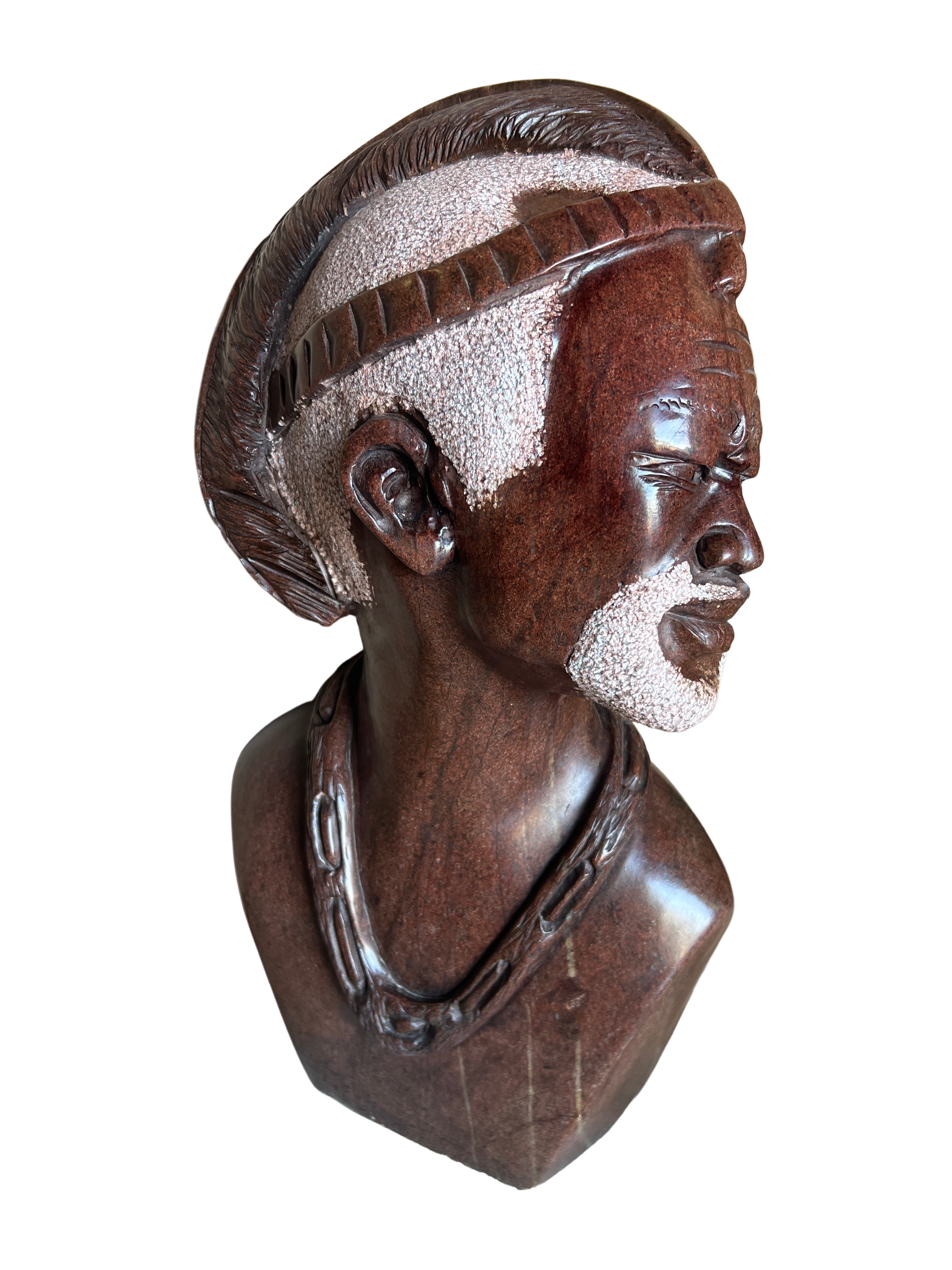 Shona Tribe Fruit Serpentine Chief - Shona