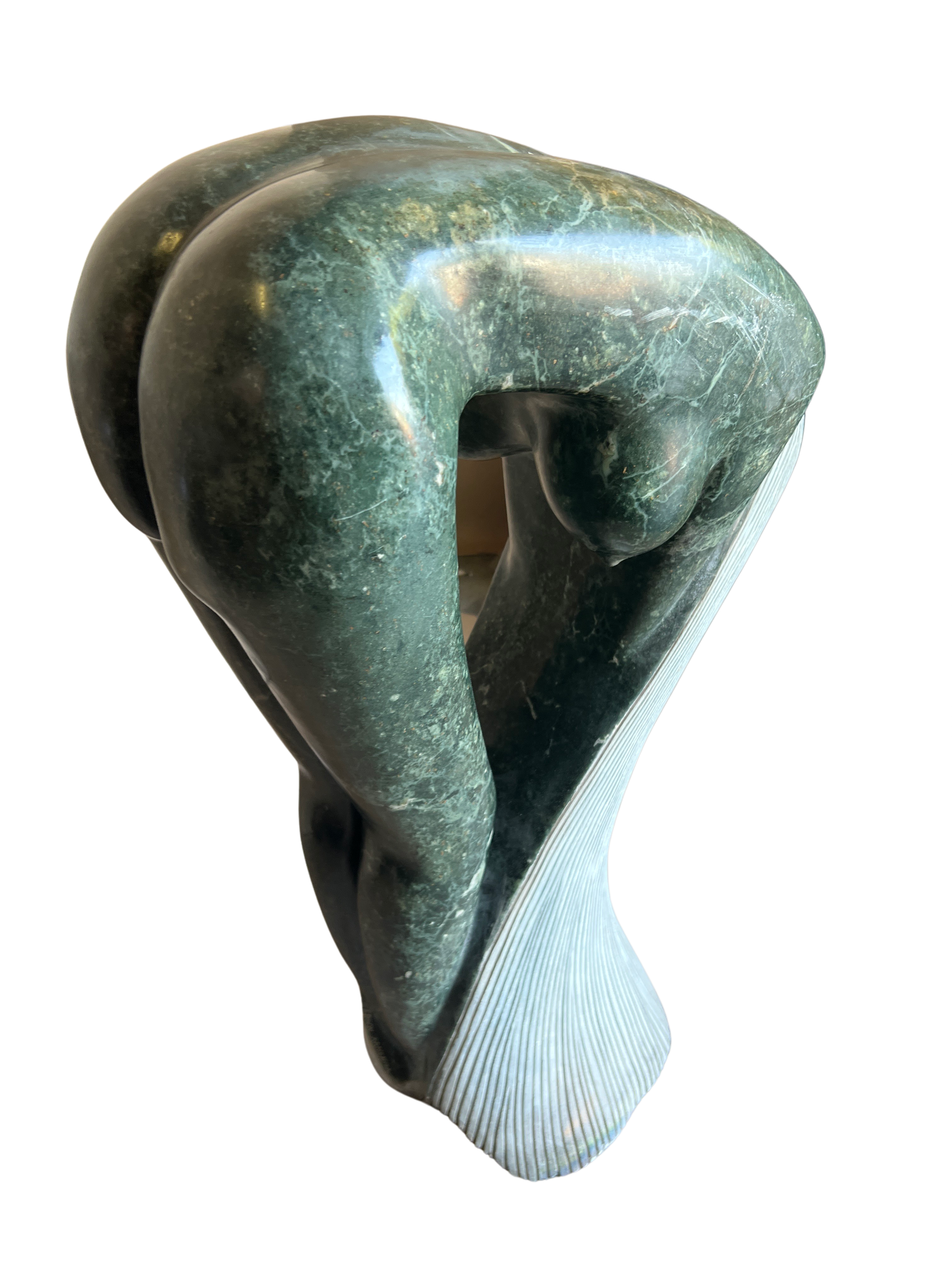 Shona Tribe Opal Bathing Lady - Shona