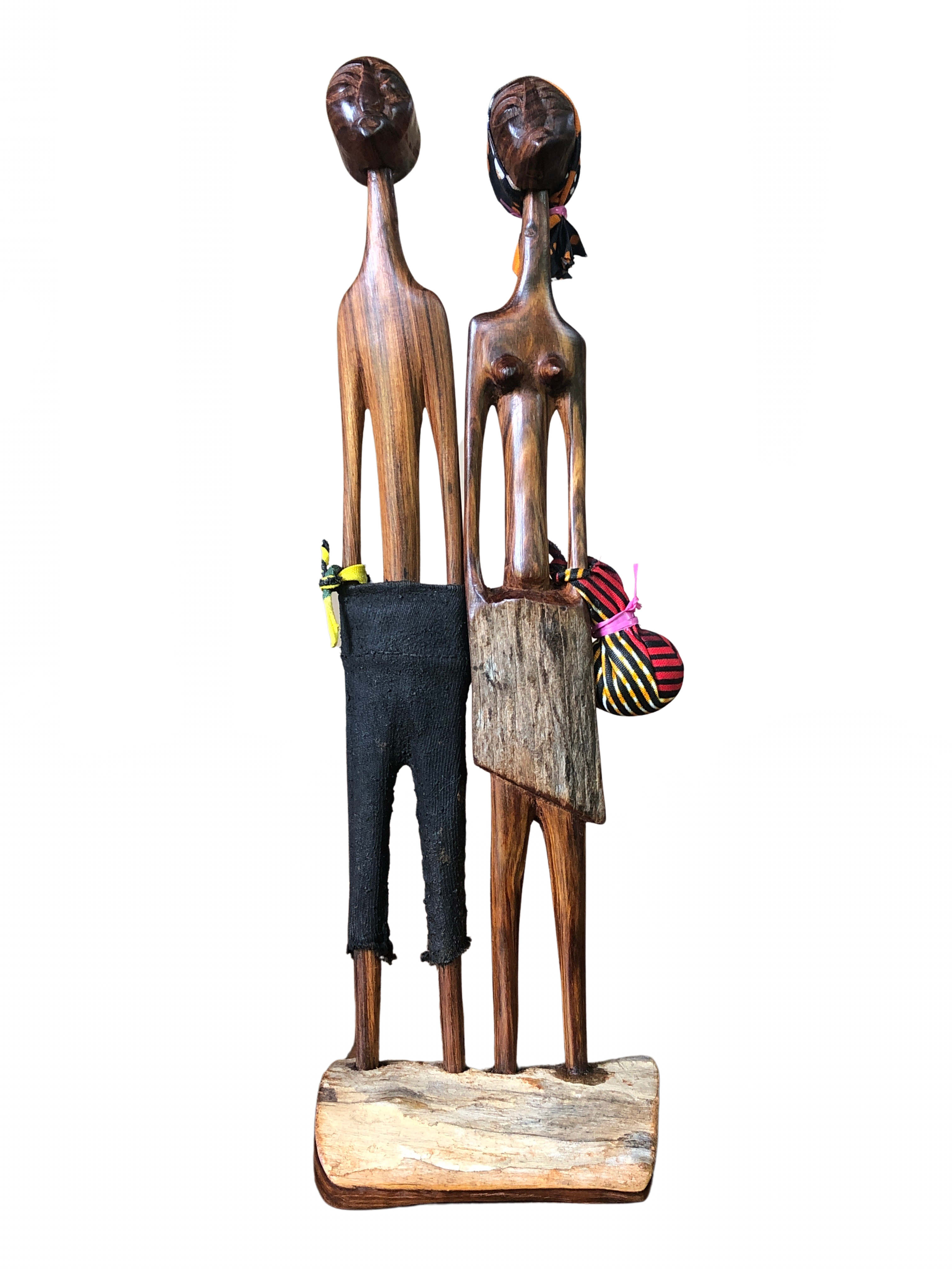 Makonde Mozambican Long Tall Couple