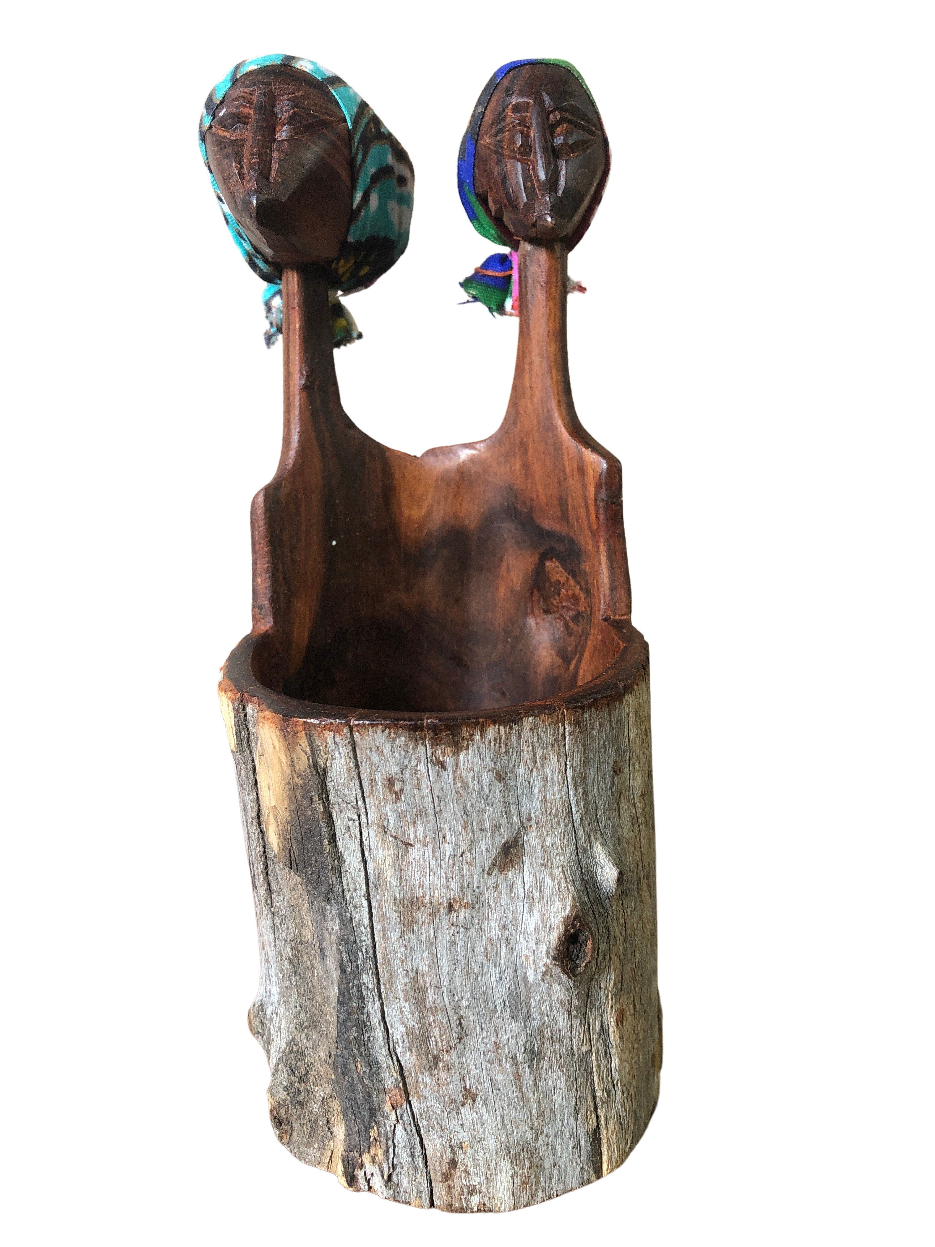 Makonde Mozambican Holder - Makonde