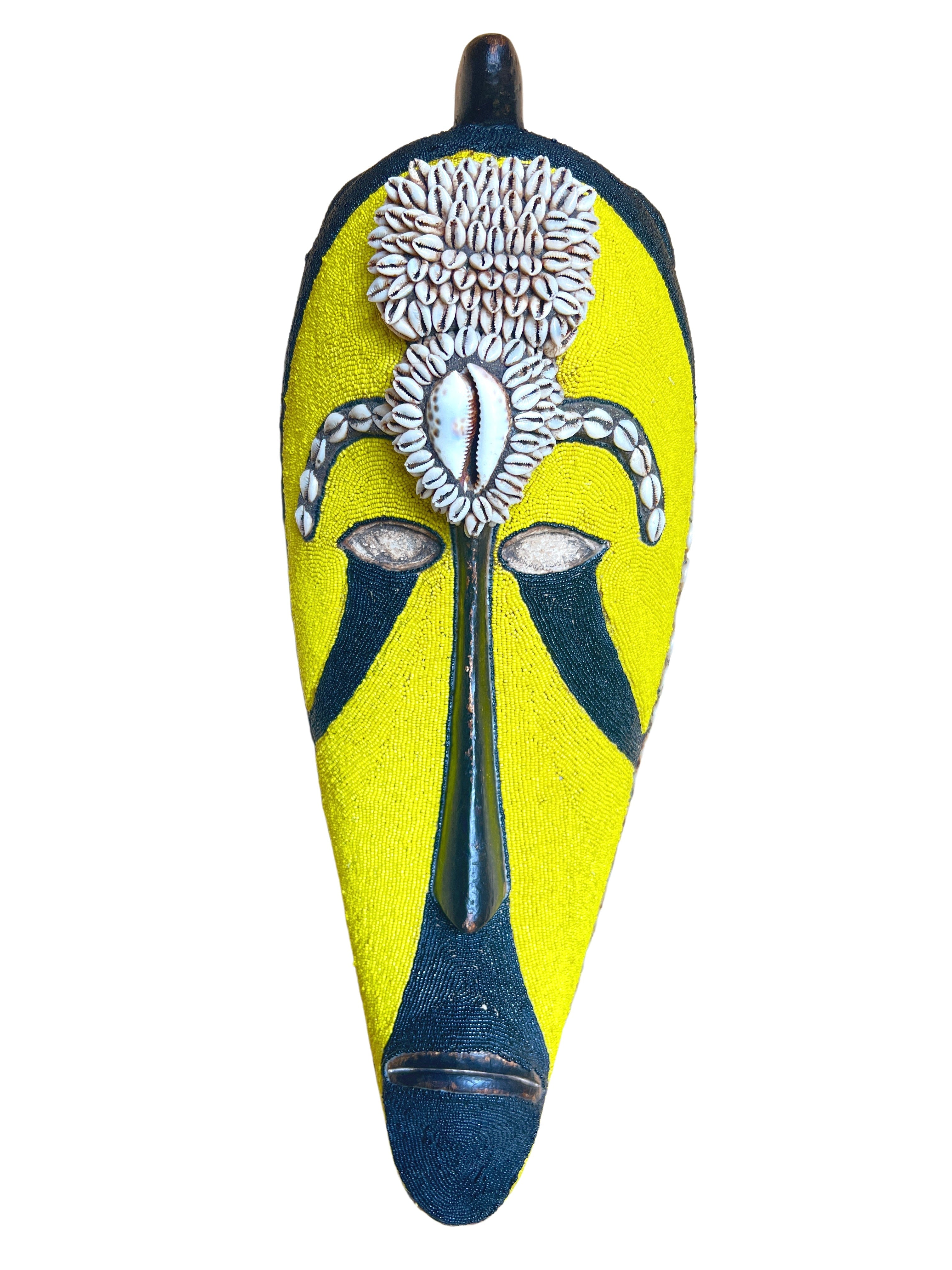 Fang Beaded Mask