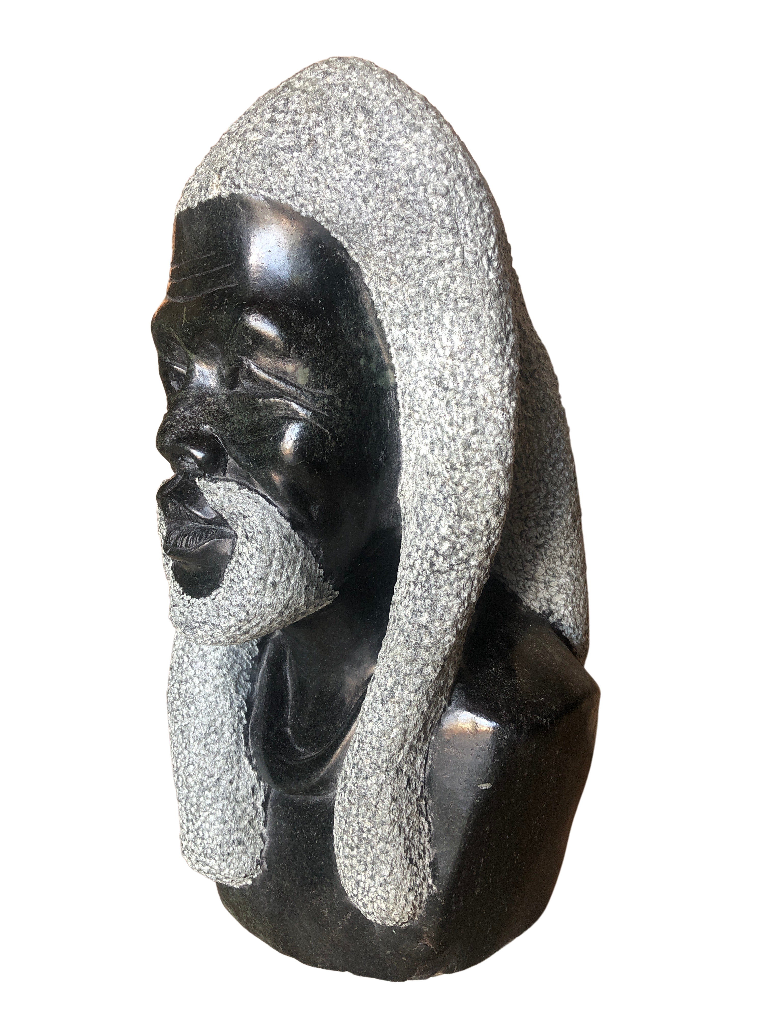 Shona Tribe Serpentine Rasta Head