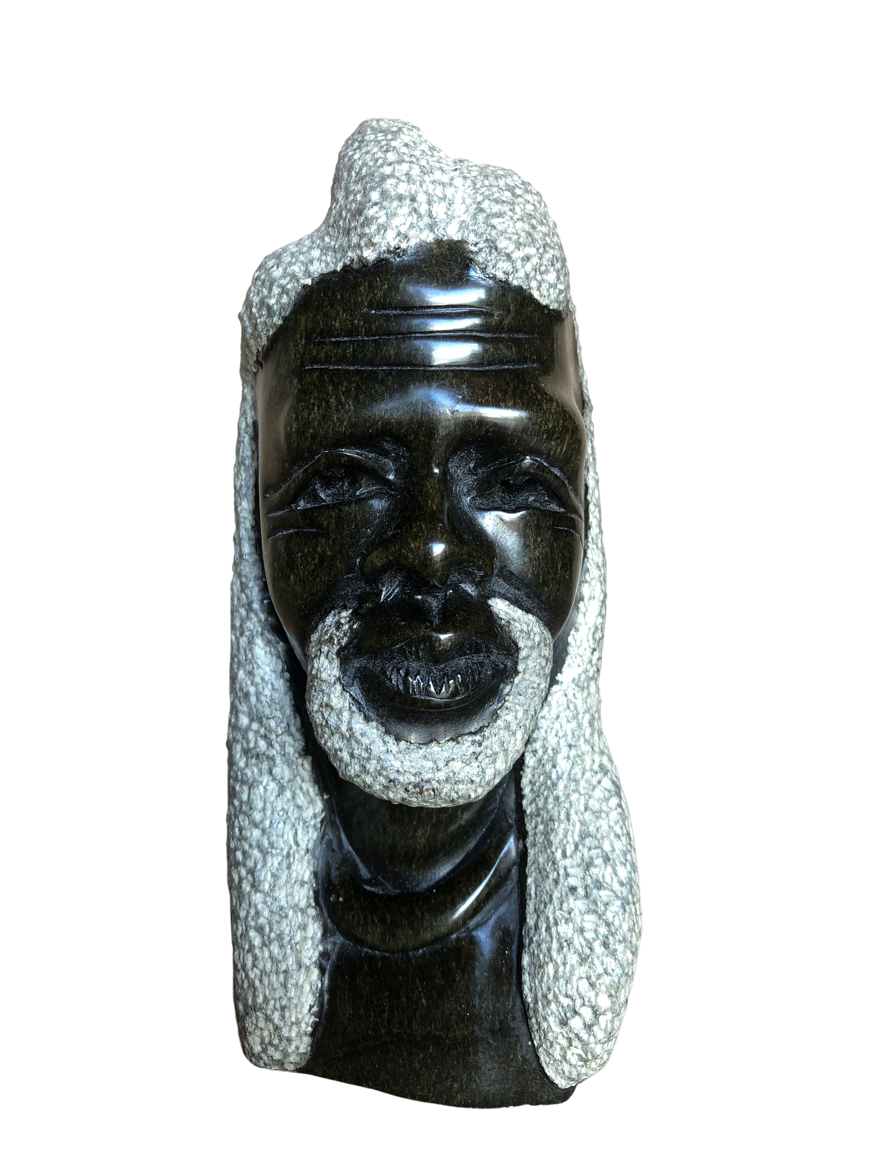 Shona Tribe Serpentine Rasta Head - Shona