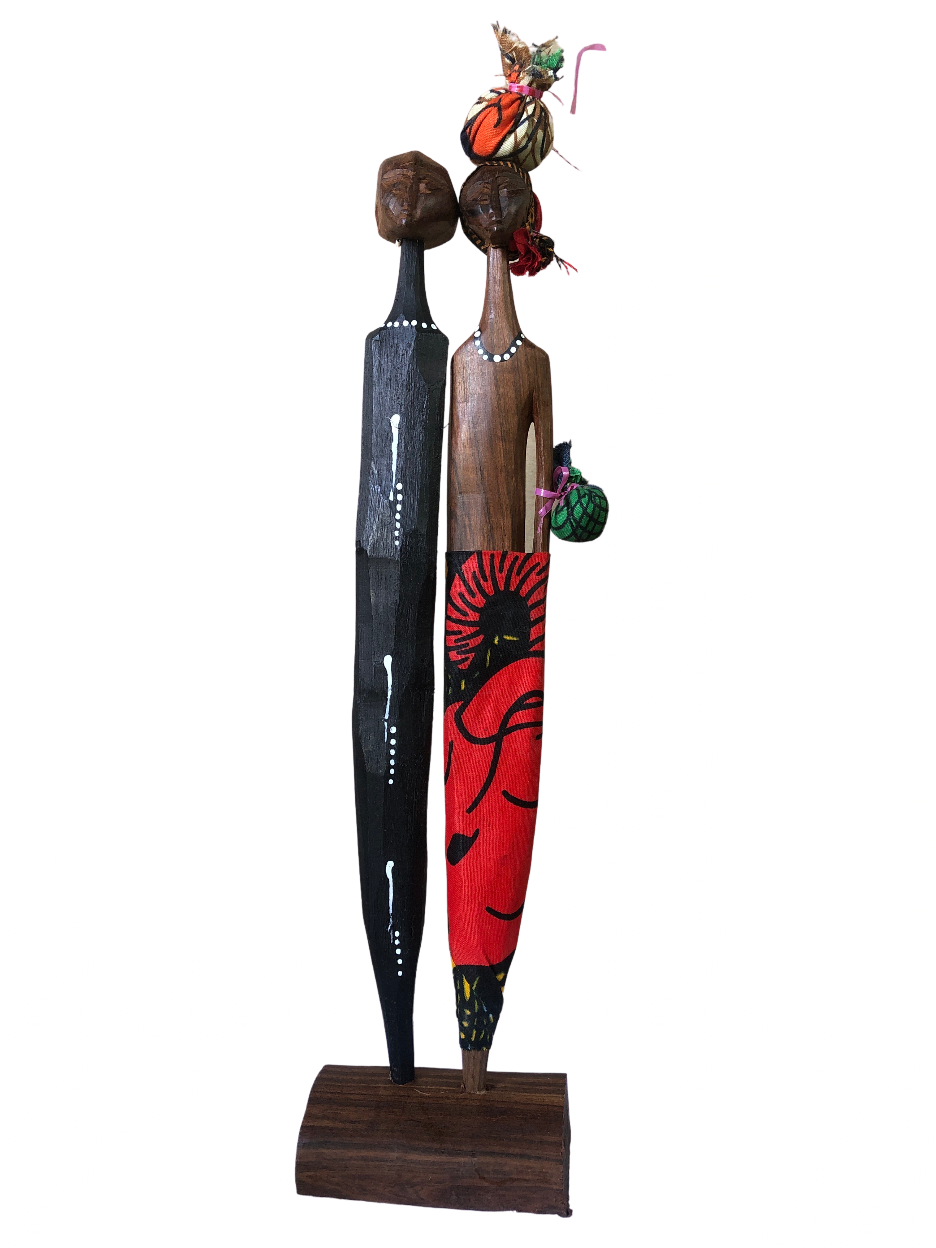 Makonde Mozambican Long Tall Couple